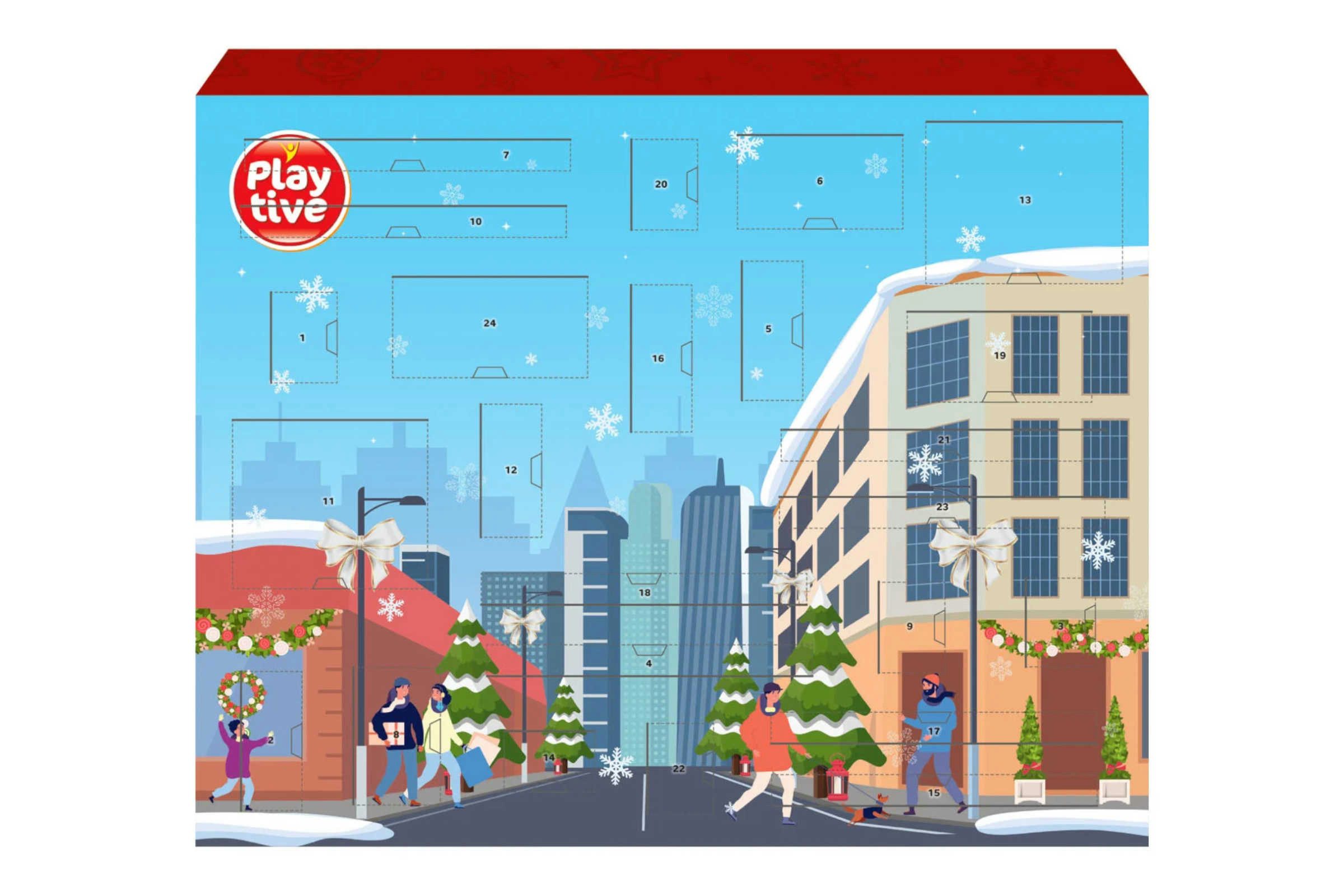 Playtive Spielzeug-Adventskalender Playtive Adventskalender 24 Kleine