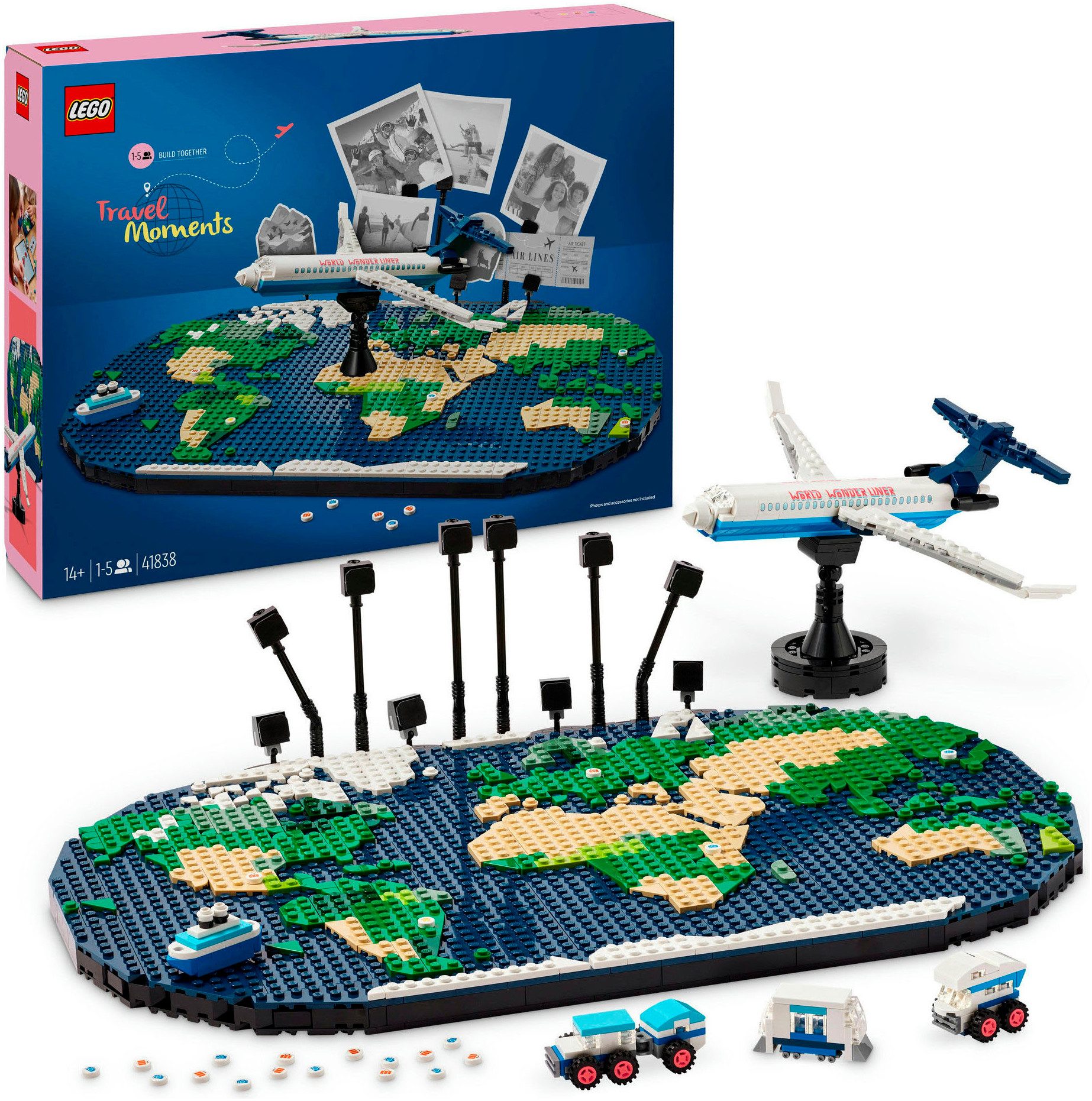 LEGO® Reiseerinnerungen (41838), LEGO Family Konstruktionsspielsteine,