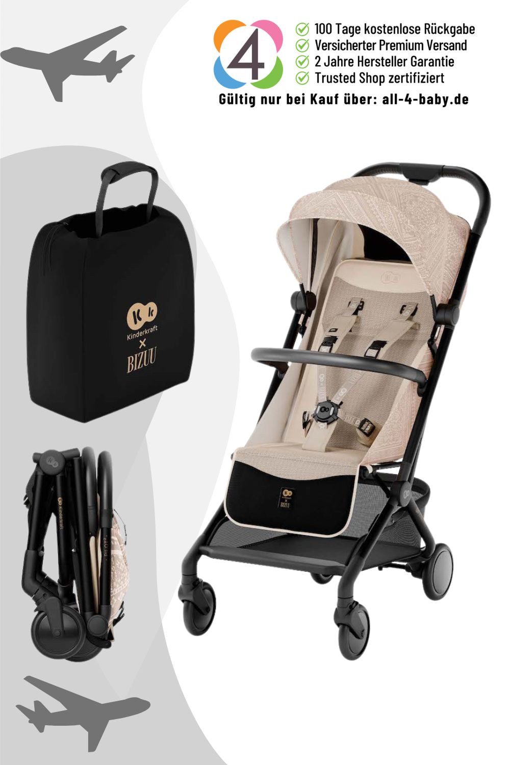 Kinderkraft Kinder-Buggy Pilot 2 Buggy /