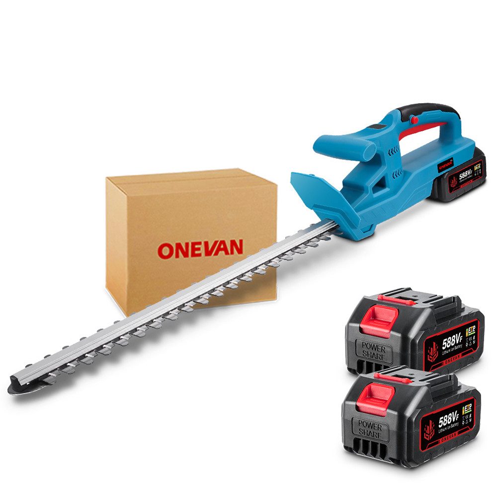 ONEVAN Akku-Heckenschere Elektrisch Heckenschere 50 cm