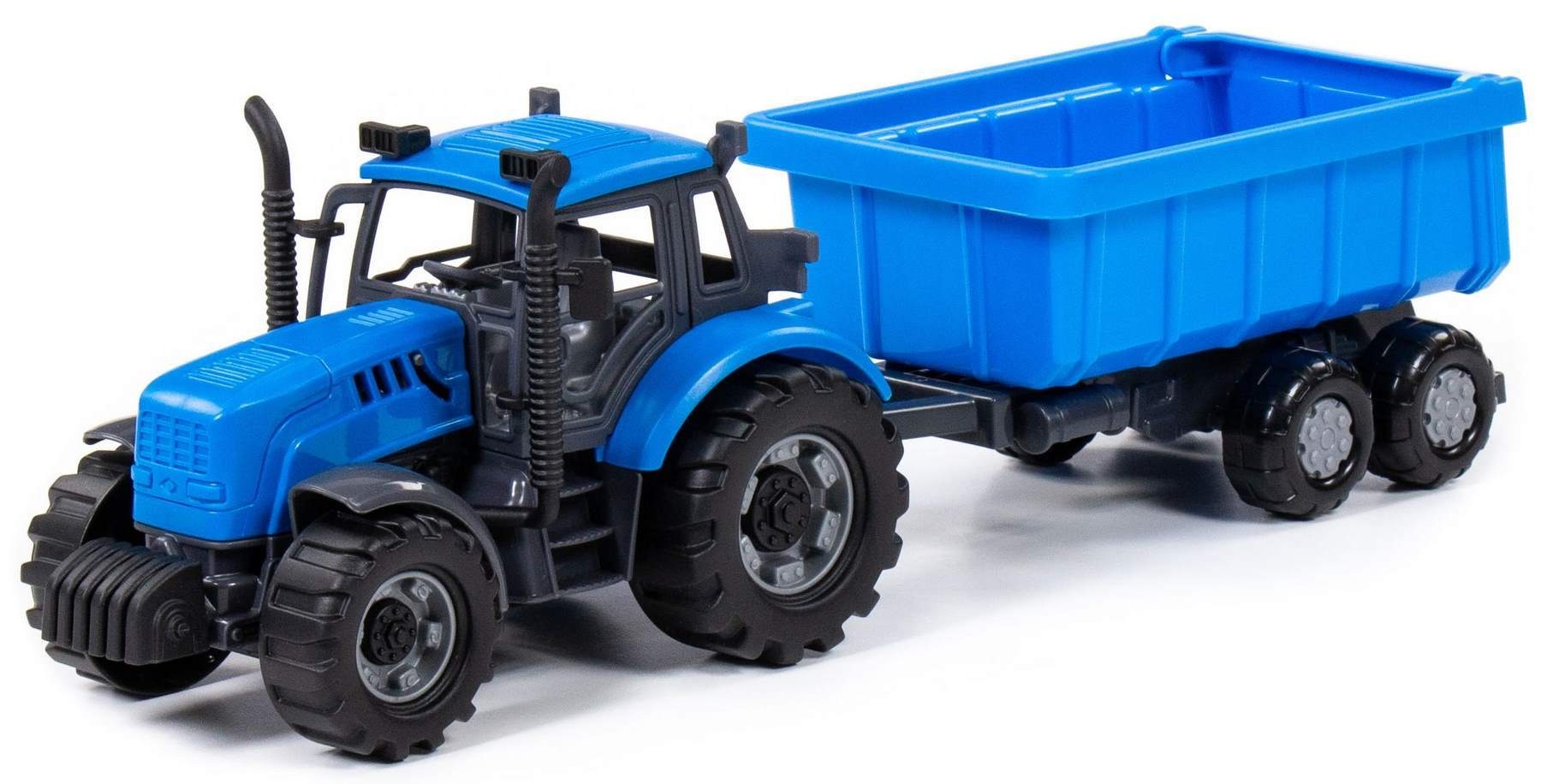 Polesie Spielzeug-Traktor Traktor Progress mit Muldenkipper