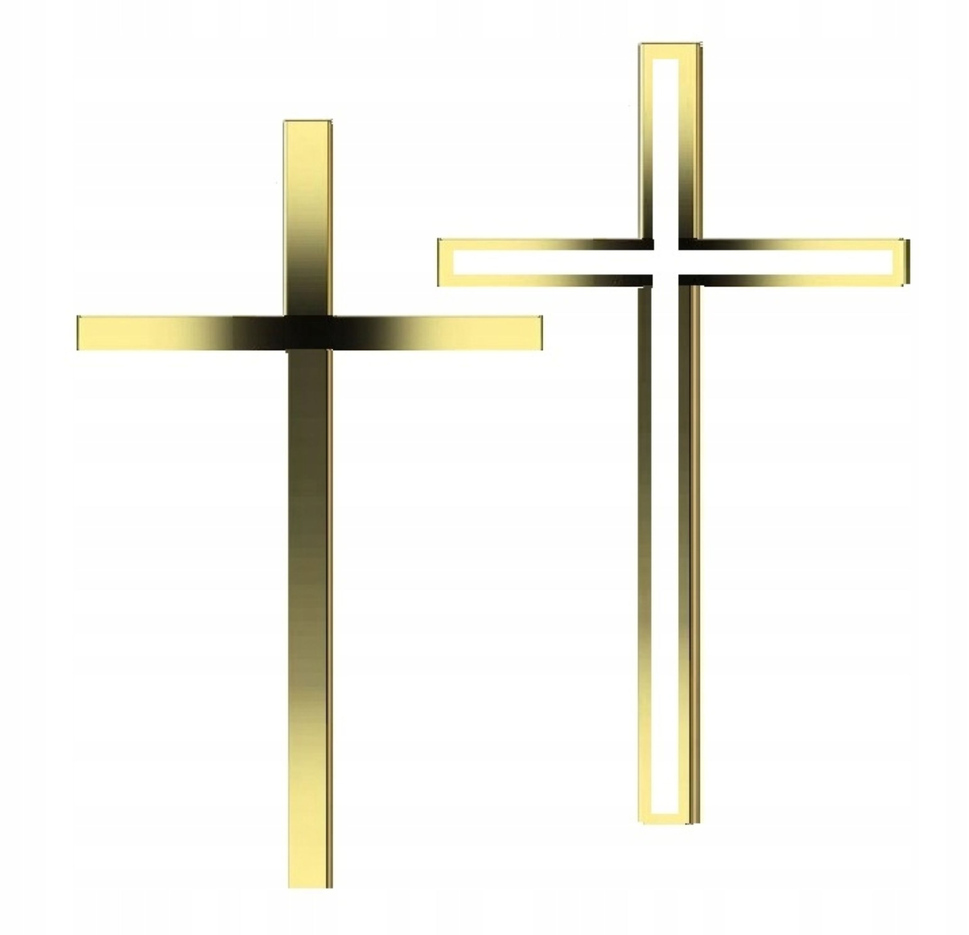 partydeco, Topper Doppelte Kreuz Torte Topper