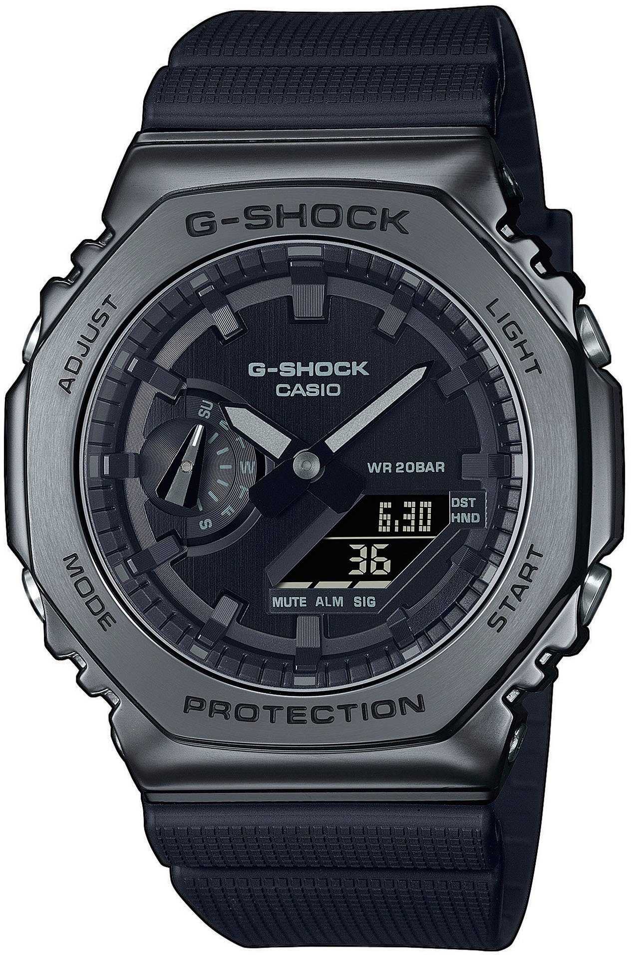 CASIO G-SHOCK Chronograph GM-2100BB-1AER, Quarzuhr,Armbanduhr,Herrenuhr,digital, bis