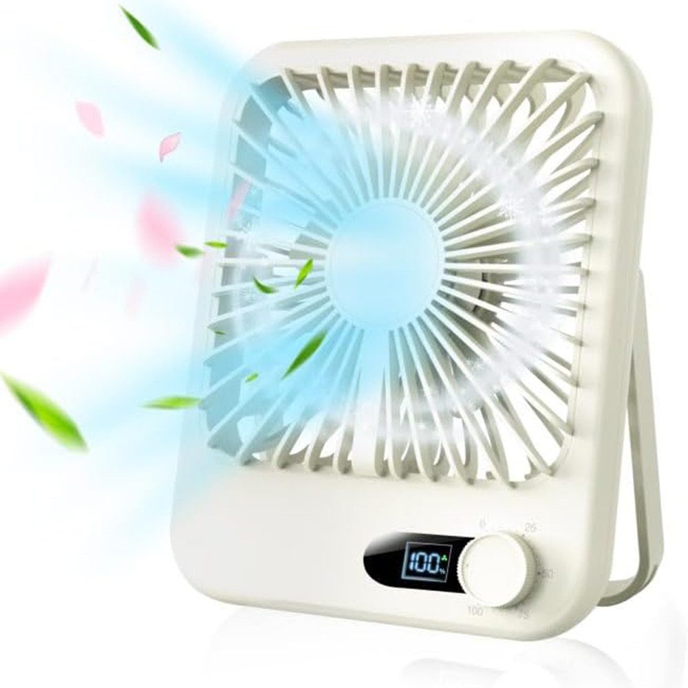Coonoor Mini USB-Ventilator Tragbarer Mini Ventilator,Akku