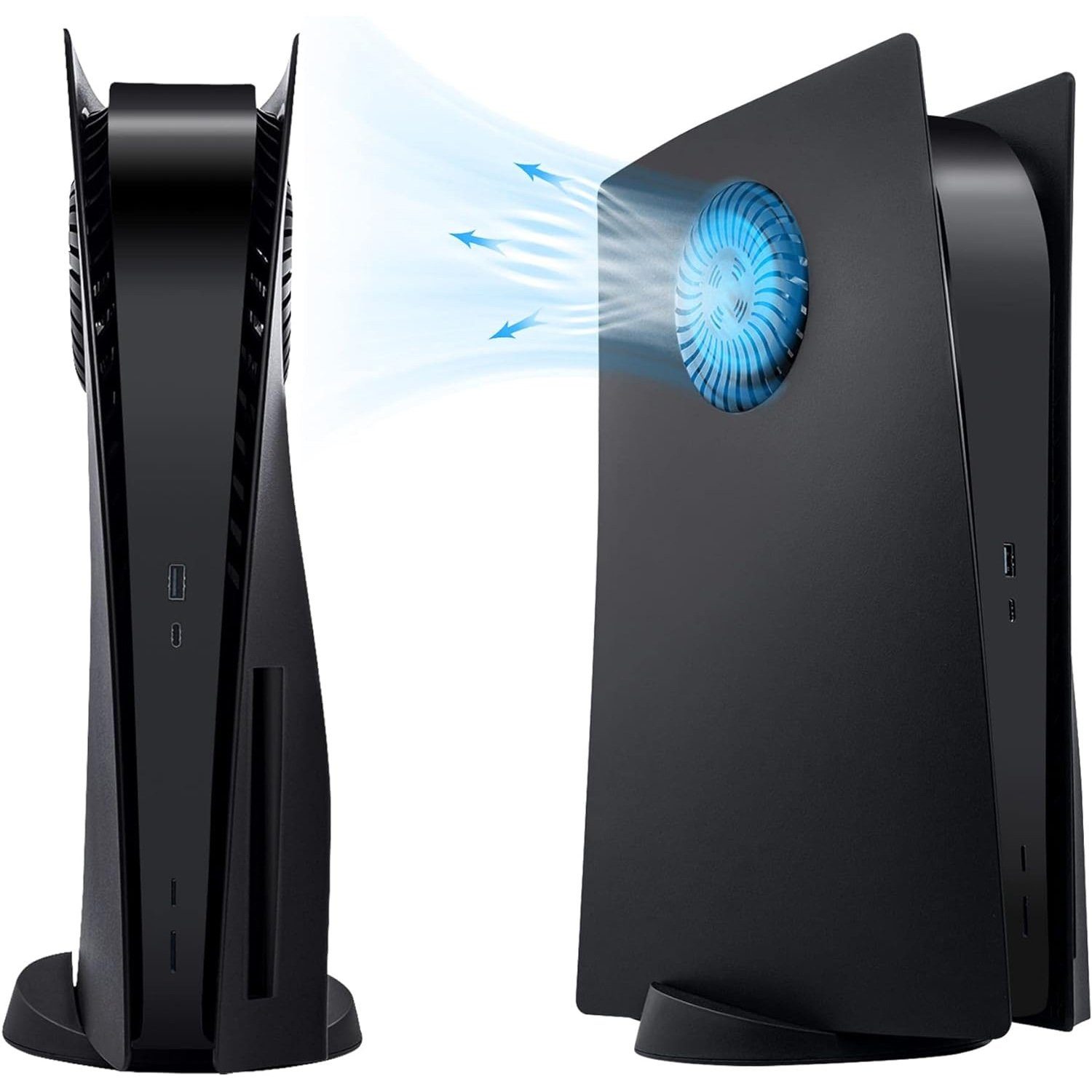 zggzerg PS5 Frontplatten mit Kühlöffnungen Seitenplatten