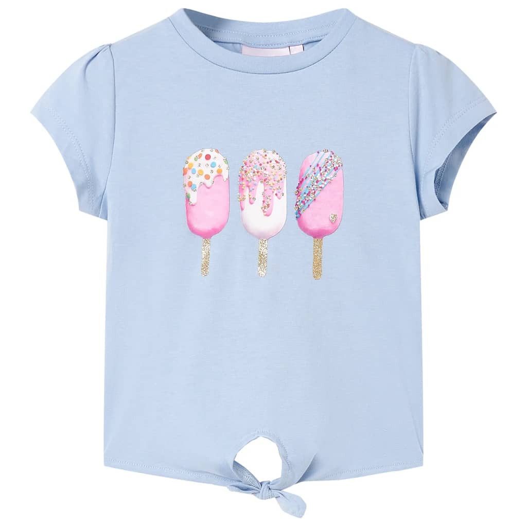 vidaXL T-Shirt Kinder-T-Shirt Blau 104