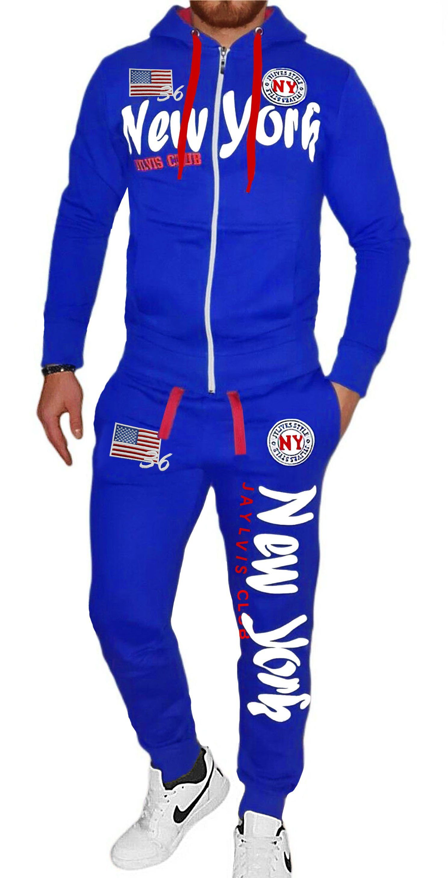 Jaylvis Jogginganzug New York Herren Trainingsanzug