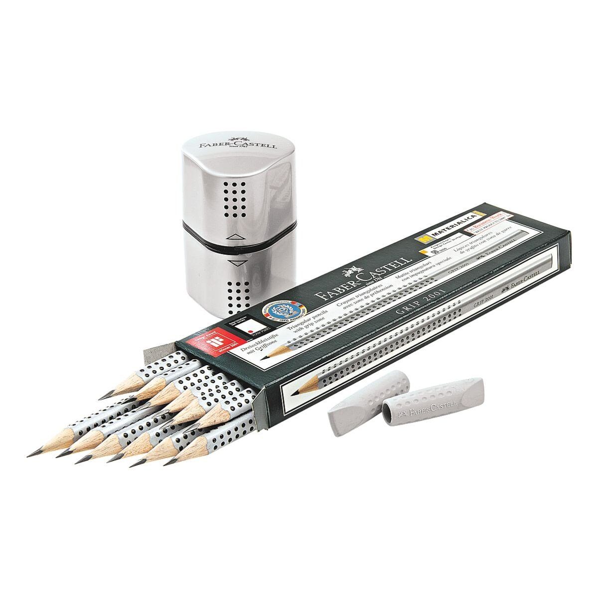 Faber-Castell Bleistift Grip 2001, (15-tlg), Sonderset