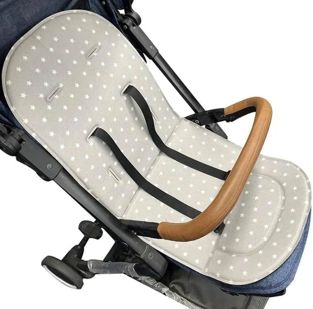 MEGAGOODS Kinderwagen-Sitzauflage Sitzauflage Kinderwagen weich Baby