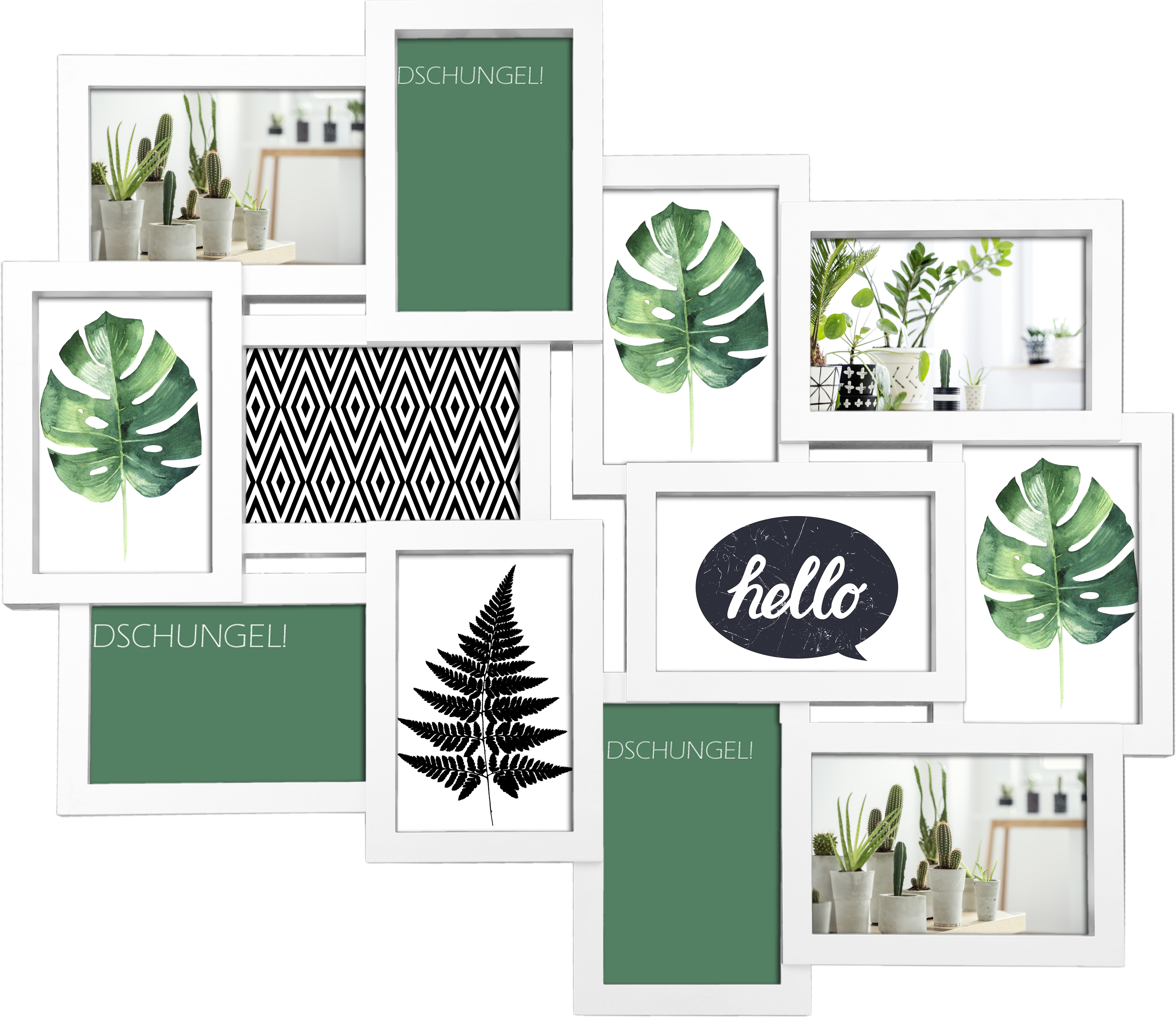 Wackadoo Living Bilderrahmen Collage Modern, für