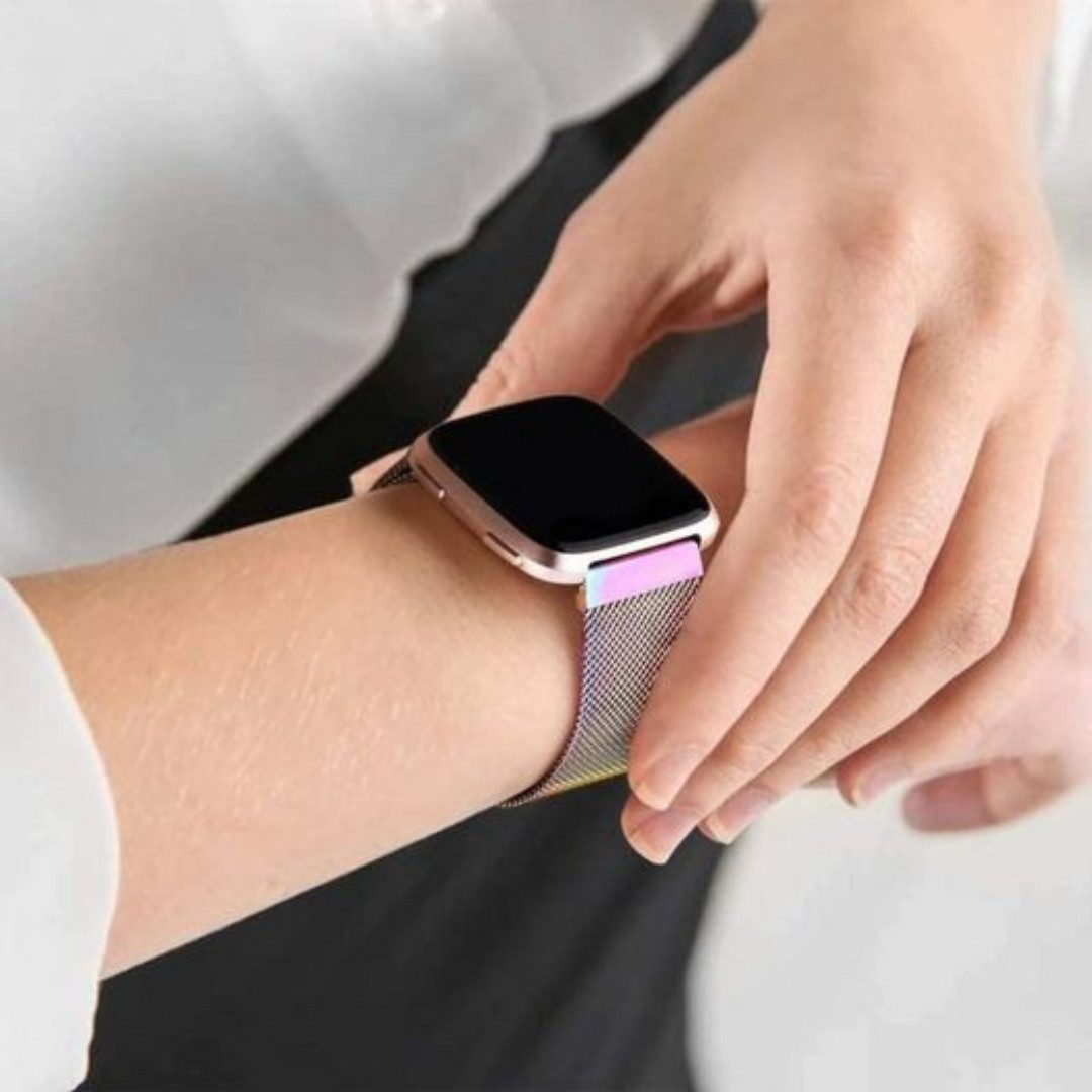 SmartUP Smartwatch-Armband für Fitbit Versa /