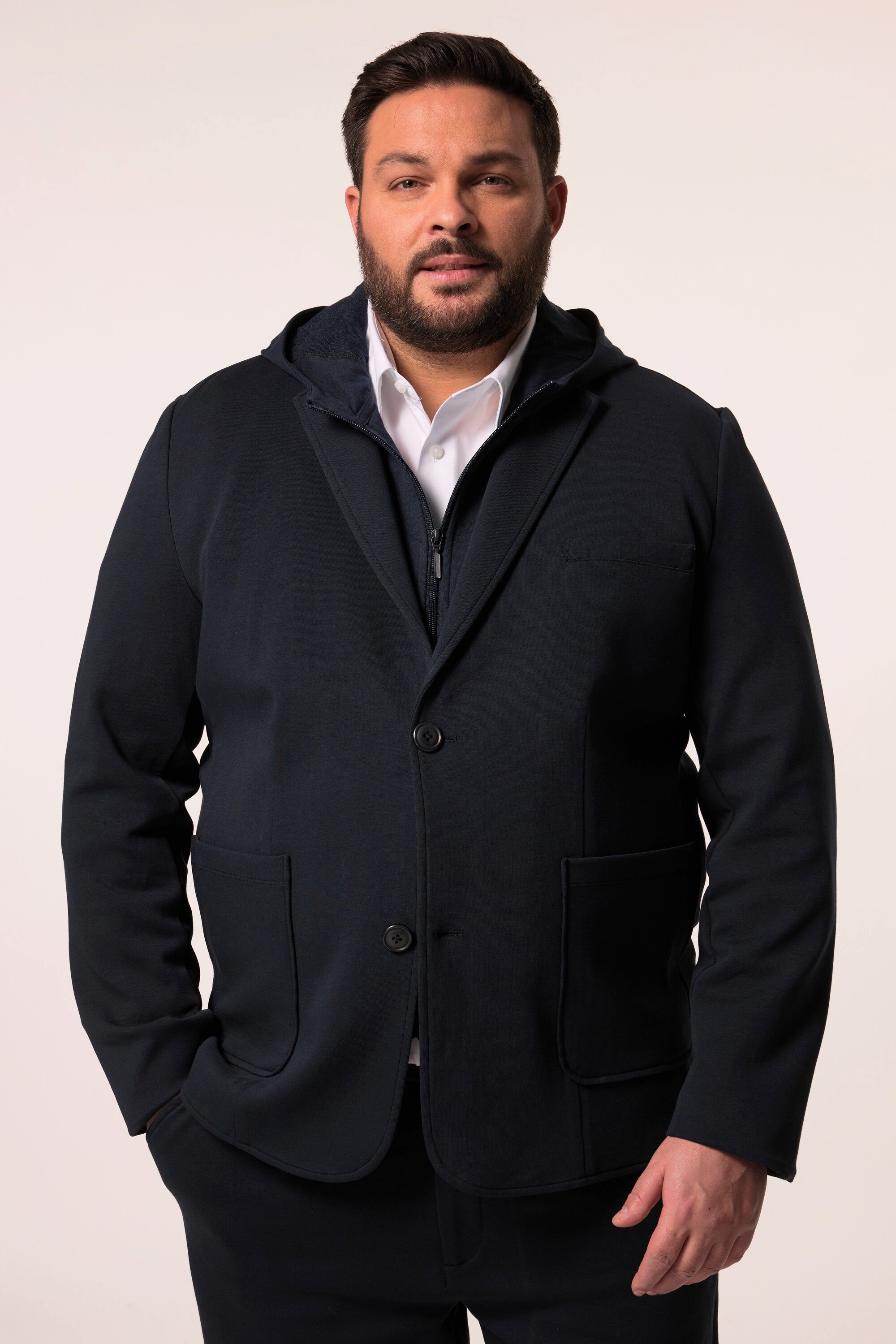 Men Plus Sakko Men+ Jersey-Sakko Bilbao