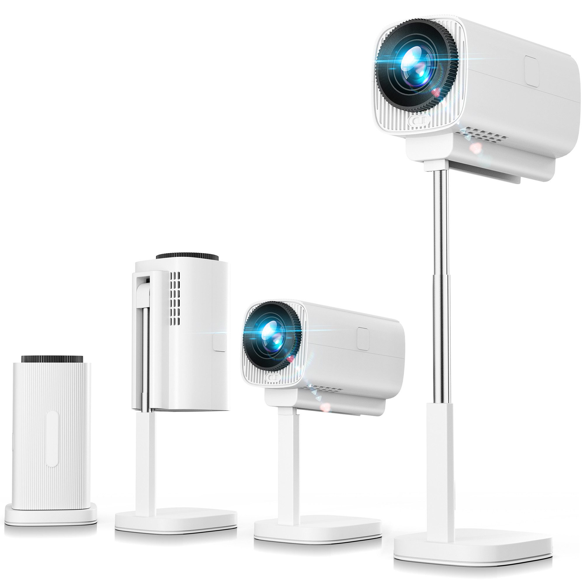 OYLCDI Android Beamer WiFi&BT Portabler Projektor