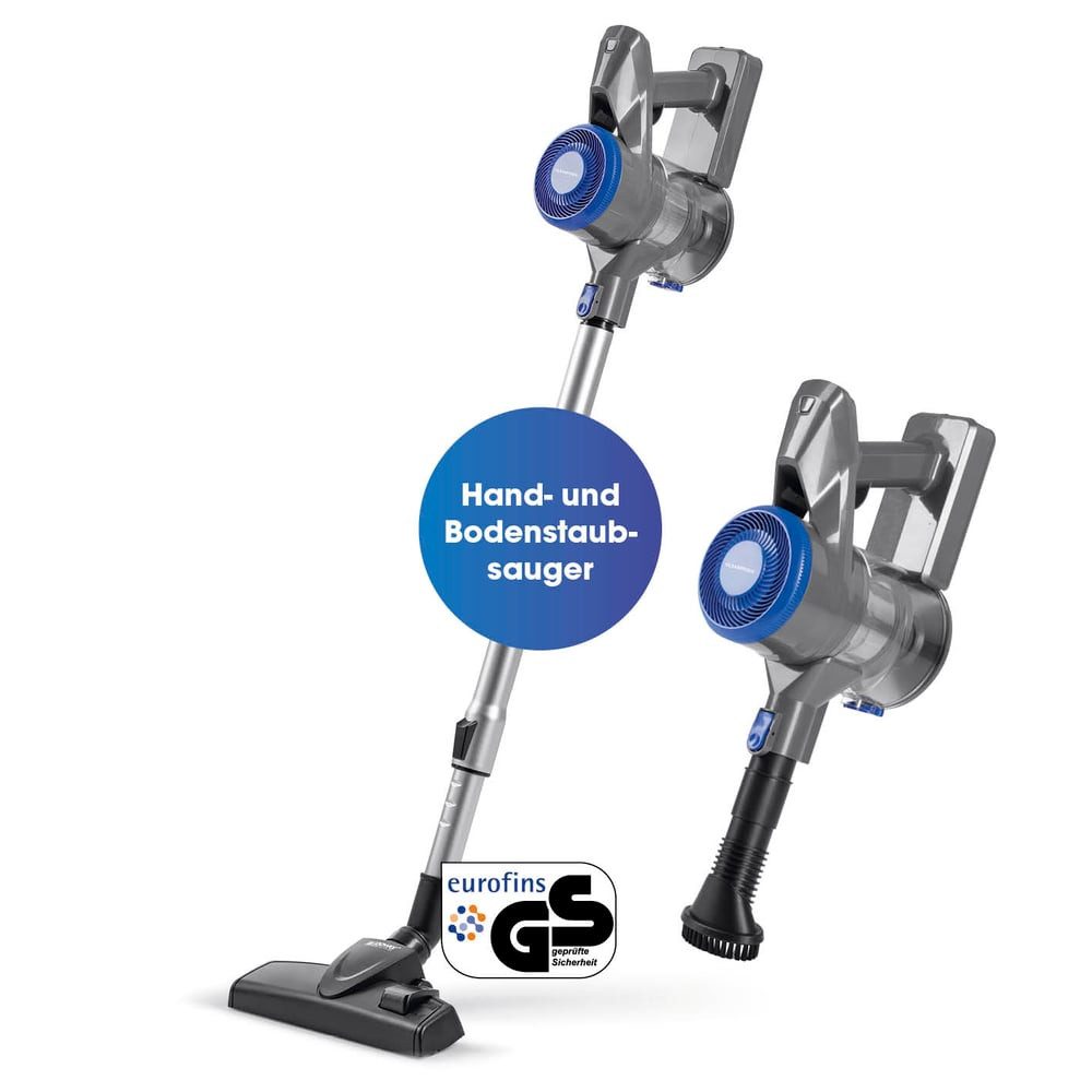 CLEANmaxx Bodenstaubsauger, beutellos, kabellos mit Filter