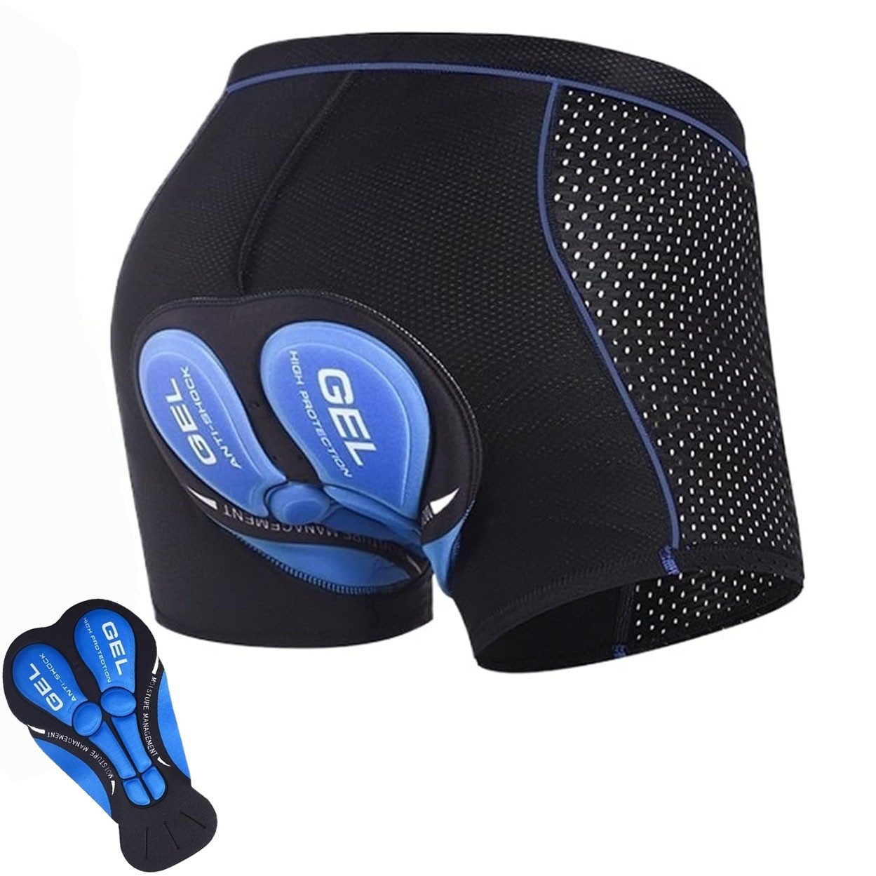 RWEUOQ Radlerhose Herren-Radhosen, Herren-Radhosen mit Polsterung