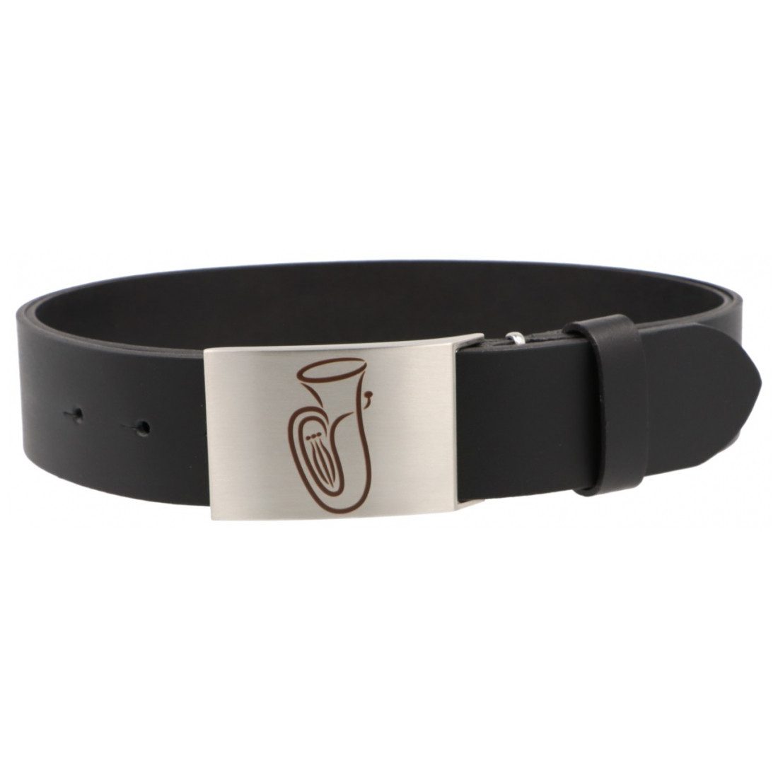 Musikboutique Ledergürtel Ledergürtel und Schließe mit