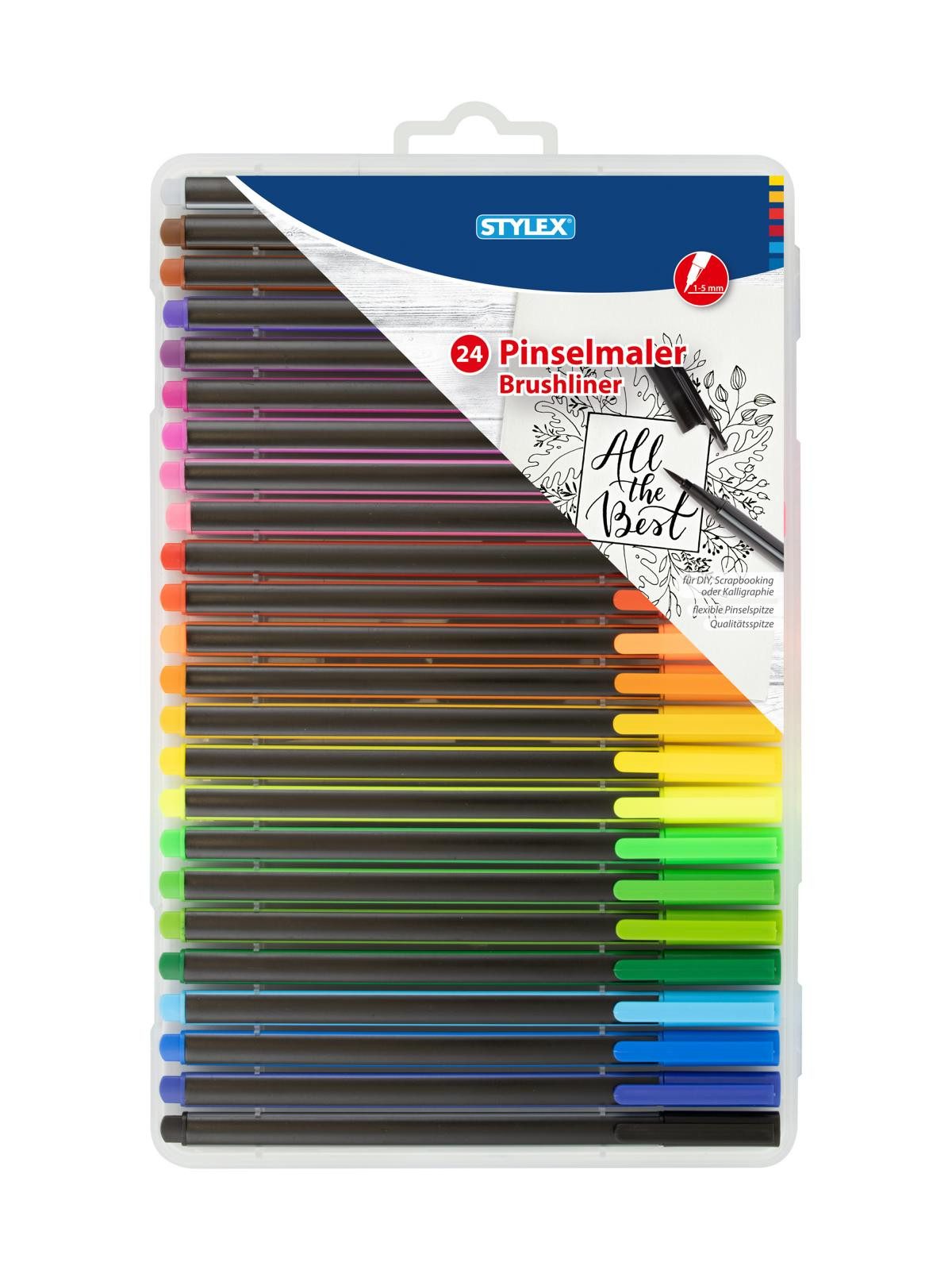 Stylex Schreibwaren Pinsel 24 Pinselmaler /