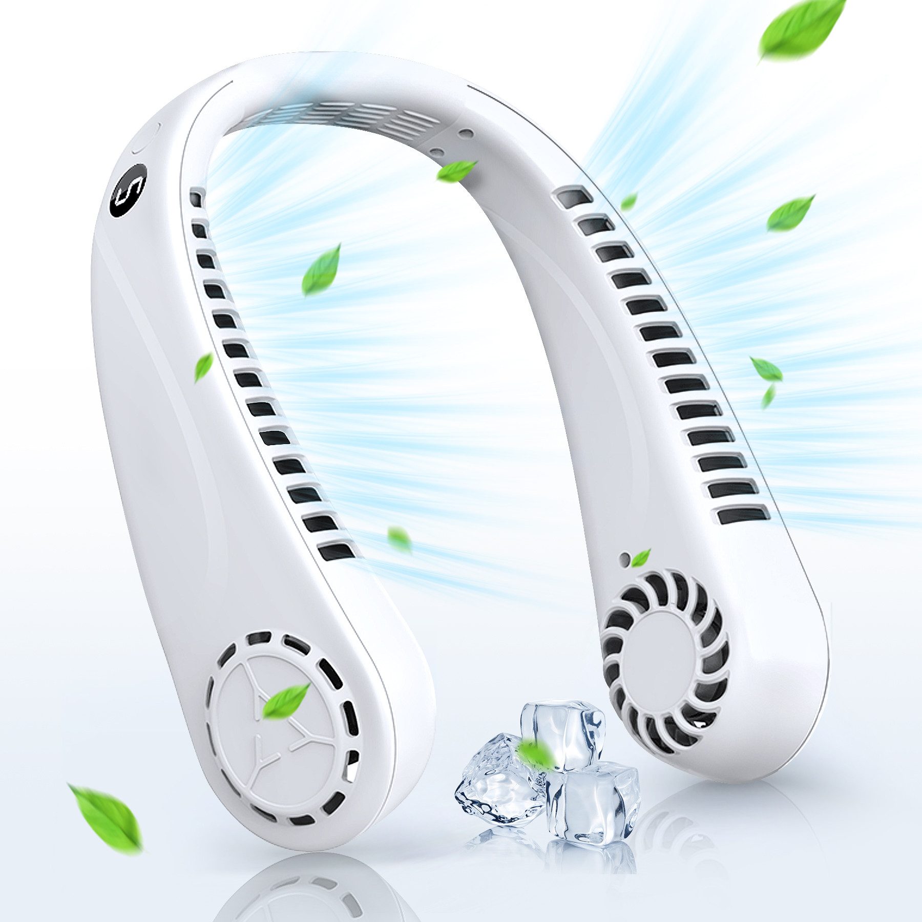 Senmudi Mini USB-Ventilator Nackenventilator Hals Ventilator