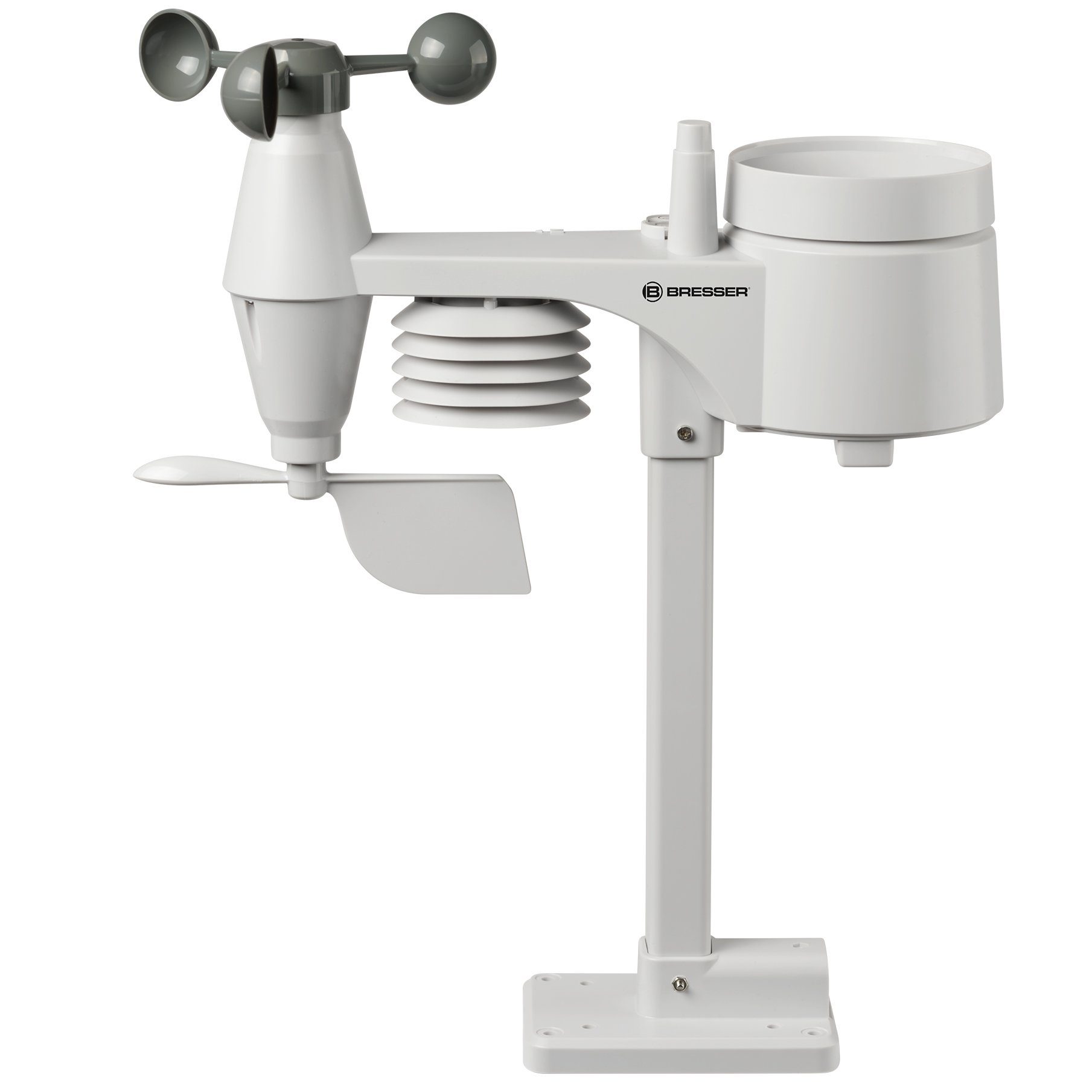 BRESSER BRESSER 5-in-1-Außensensor für Wetterstationen 7002510/7002511/700251…