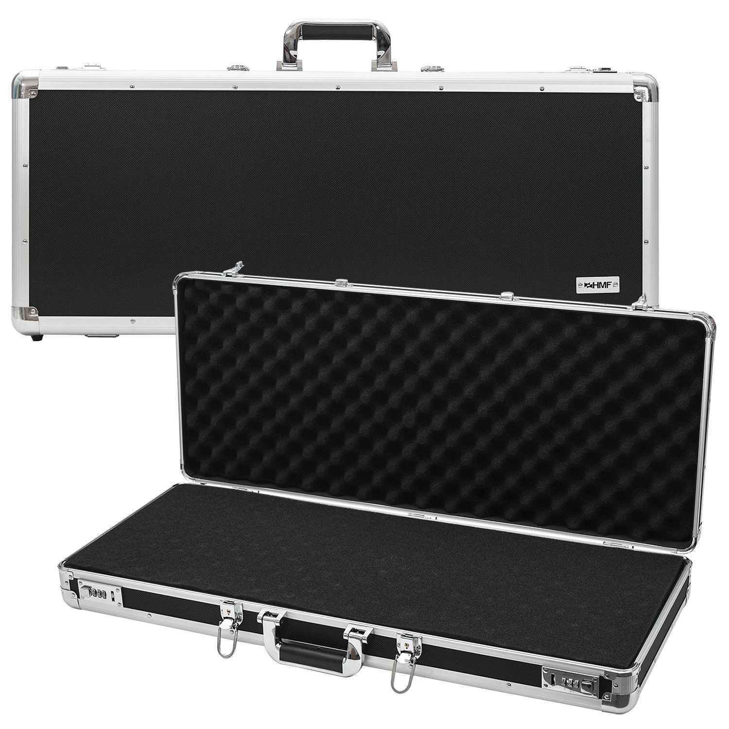 HMF Aufbewahrungsbox Transportkoffer mit zwei 3er