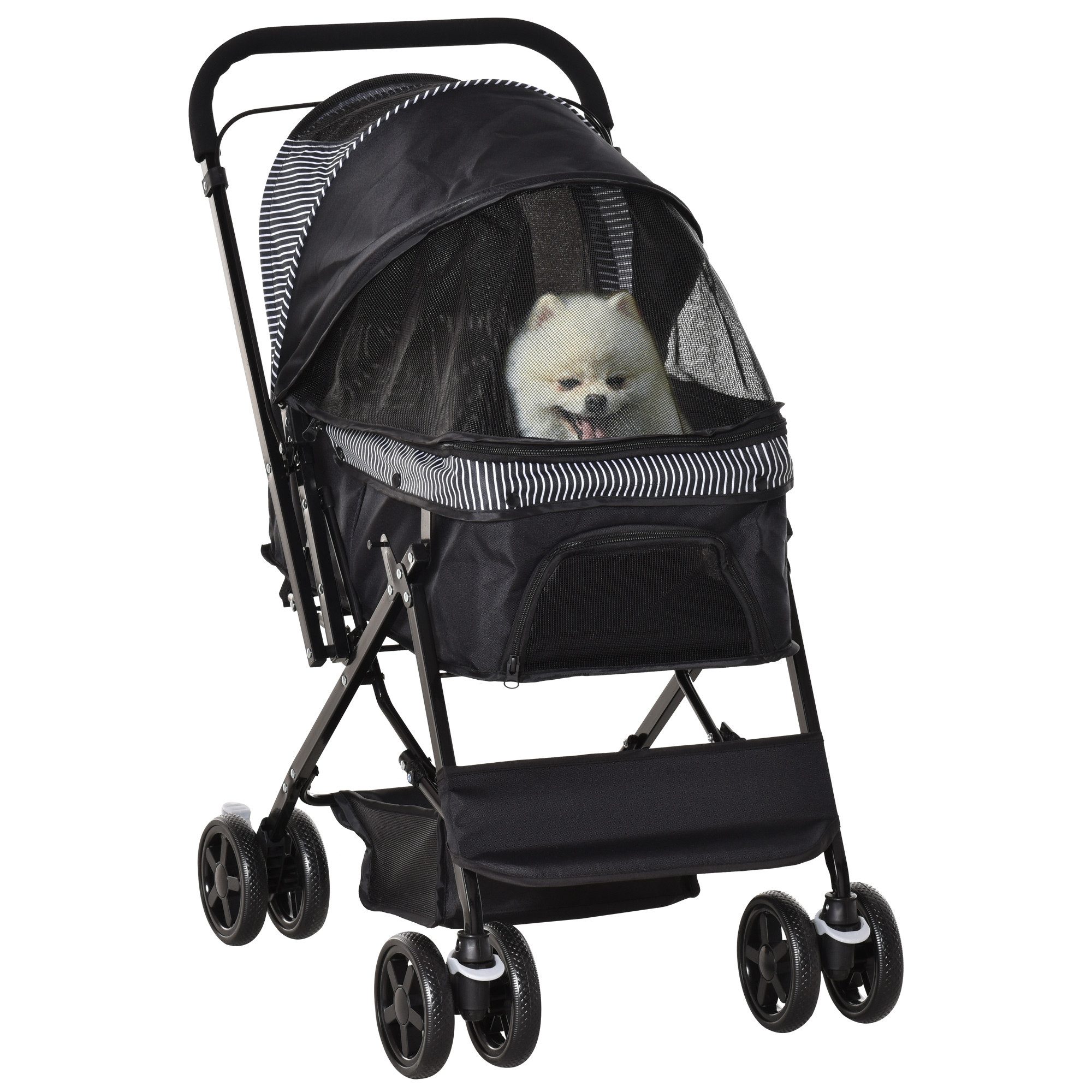 PawHut Hundebuggy für kleine Hunde und