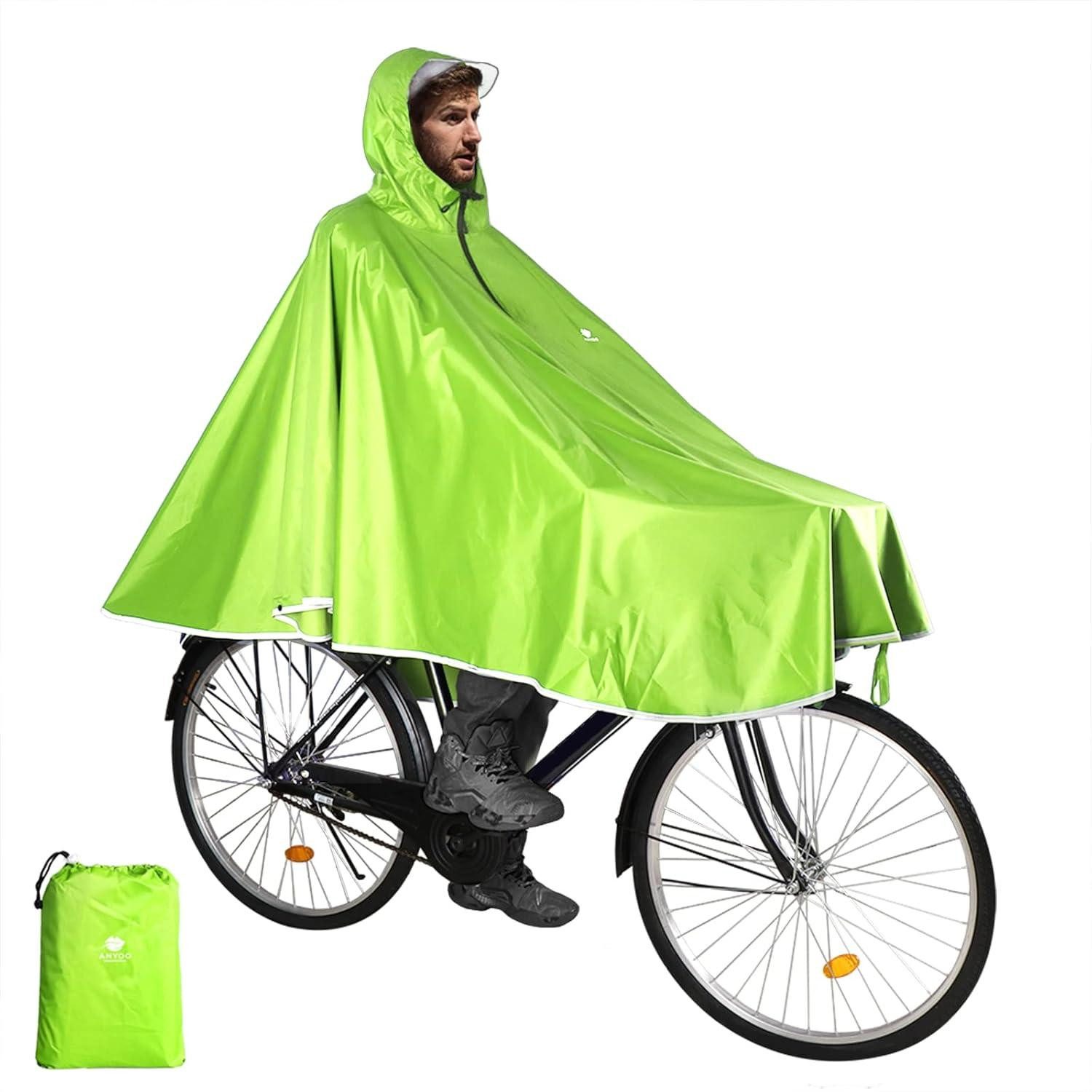LuxusKollektion Campingstuhl Wasserdichter Radfahren Regenponcho mit