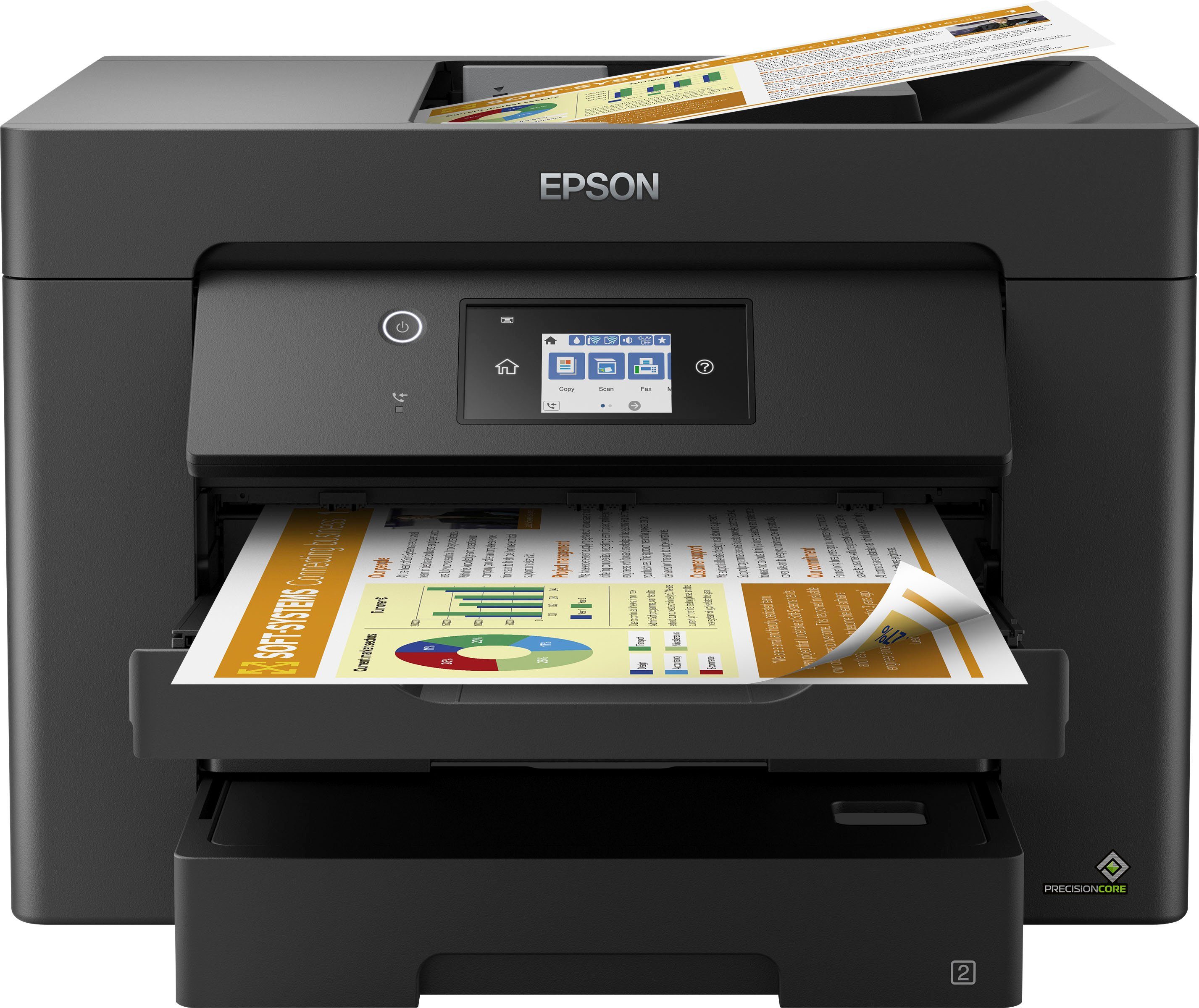 Epson WorkForce WF-7830DTWF Multifunktionsdrucker, (LAN (Ethernet),