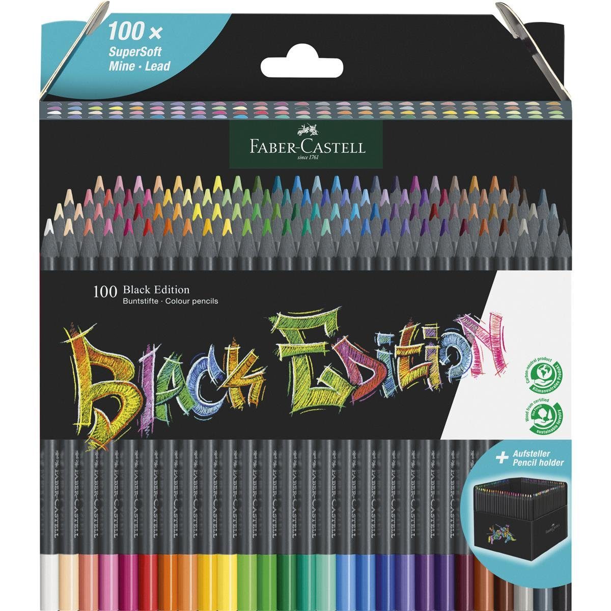 Faber-Castell Künstlerstift Faber-Castell Black Edition Buntstifte