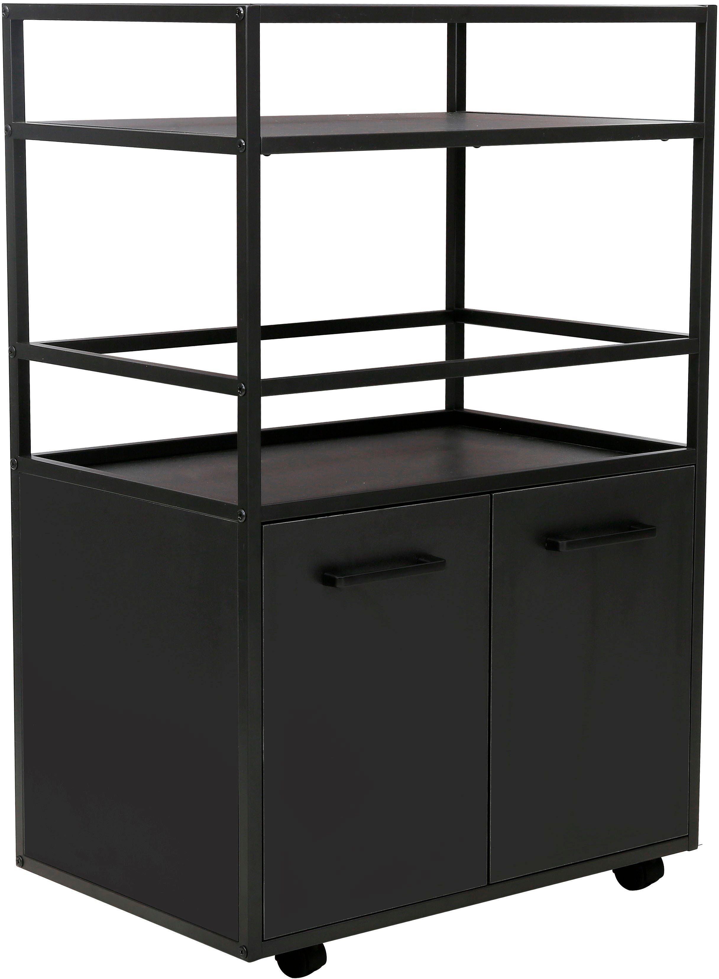 INOSIGN Barschrank Perth (1-St) Auf Rollen