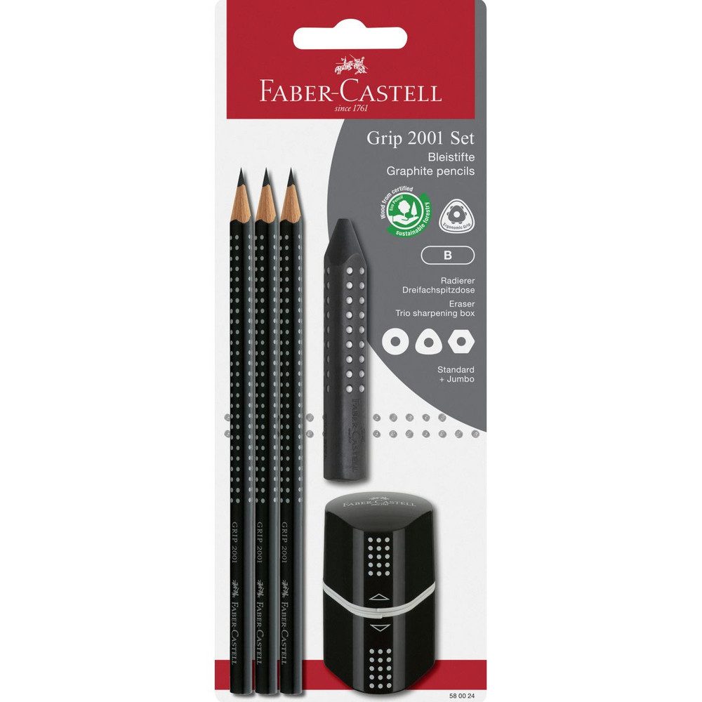 Faber-Castell Bleistift Grip Set - Bleistifte,