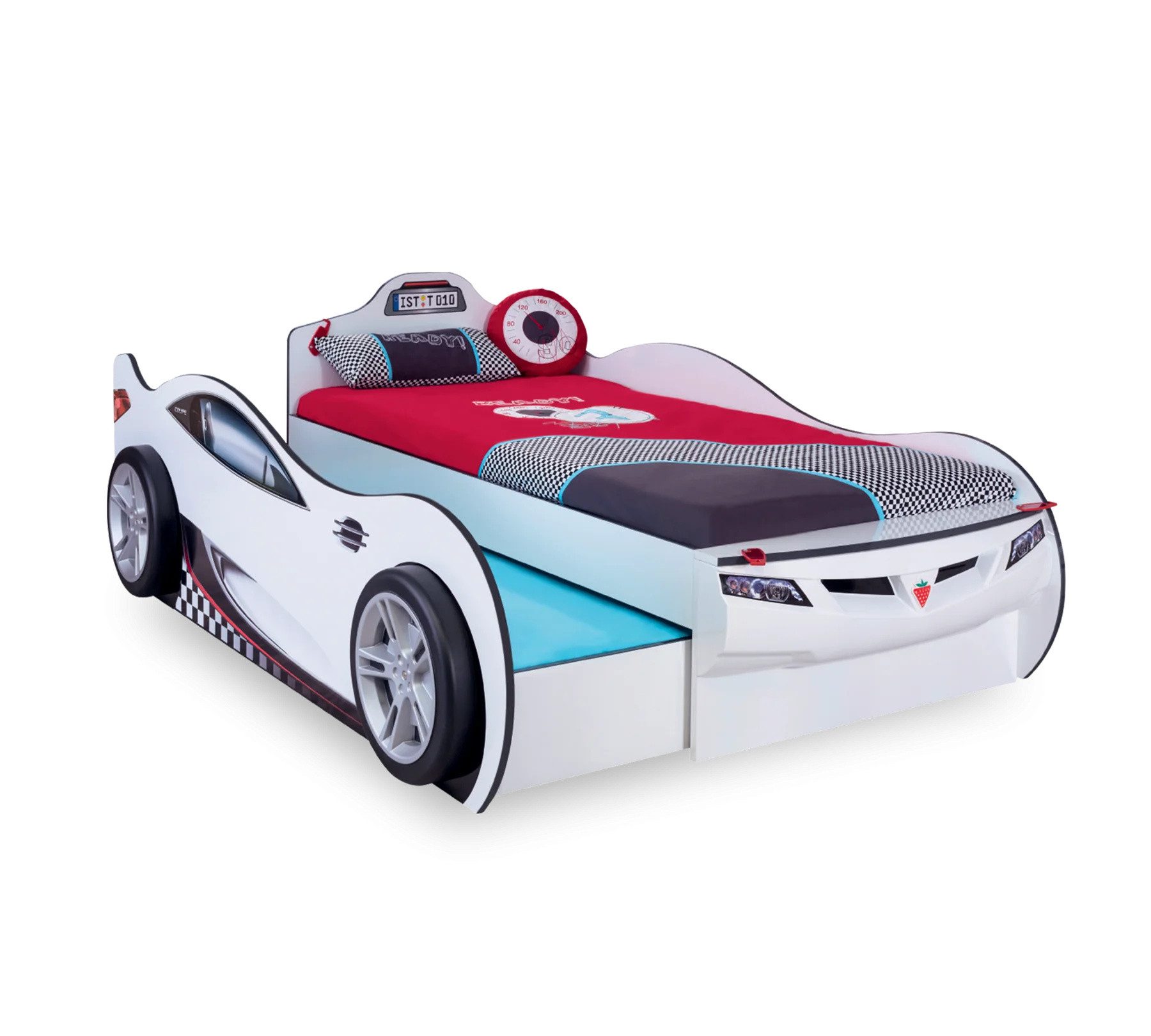 Möbel-Zeit Autobett für 2 Kinder Coupe
