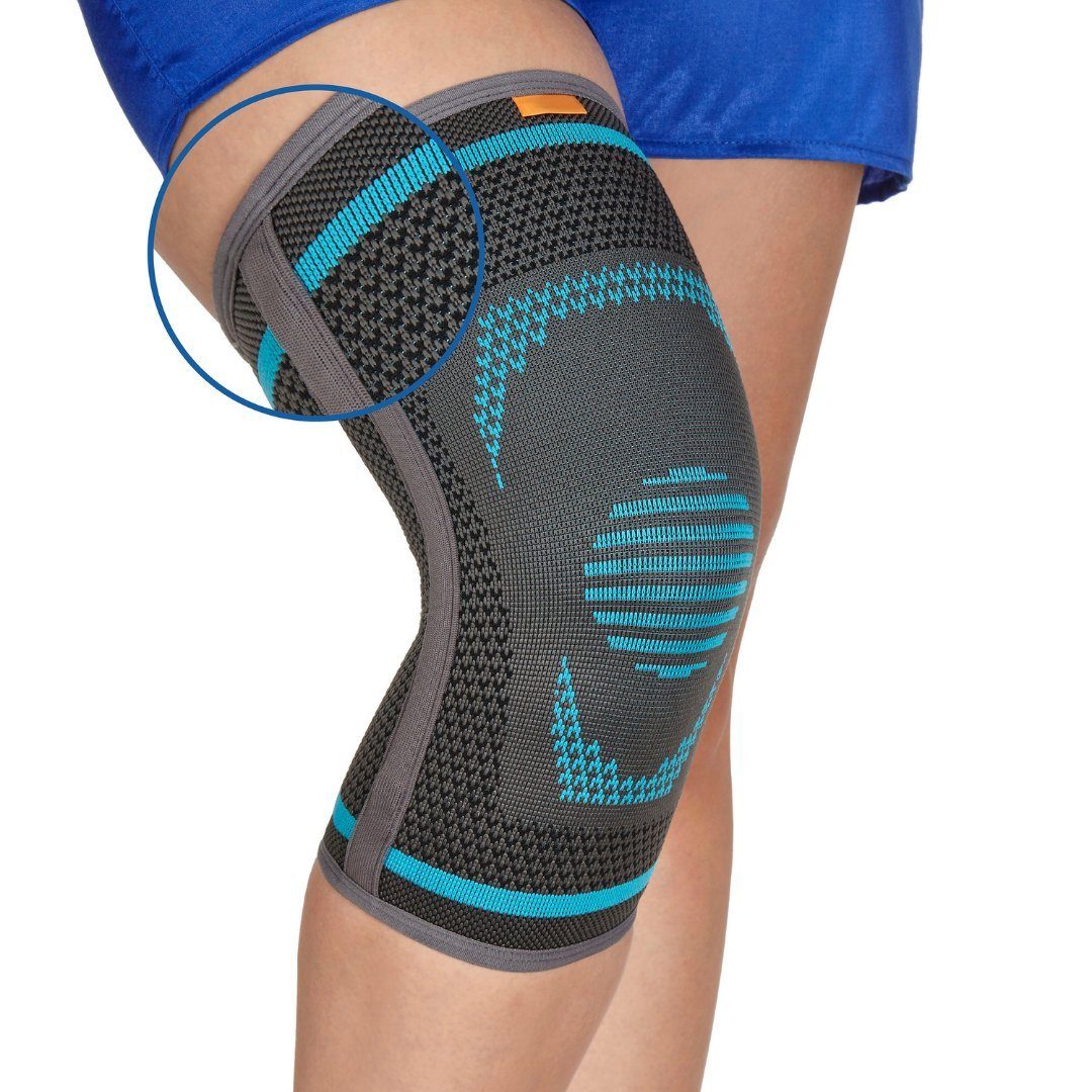 Medosan Kniebandage Kniebandage, elastisch mit Stabilisatoren