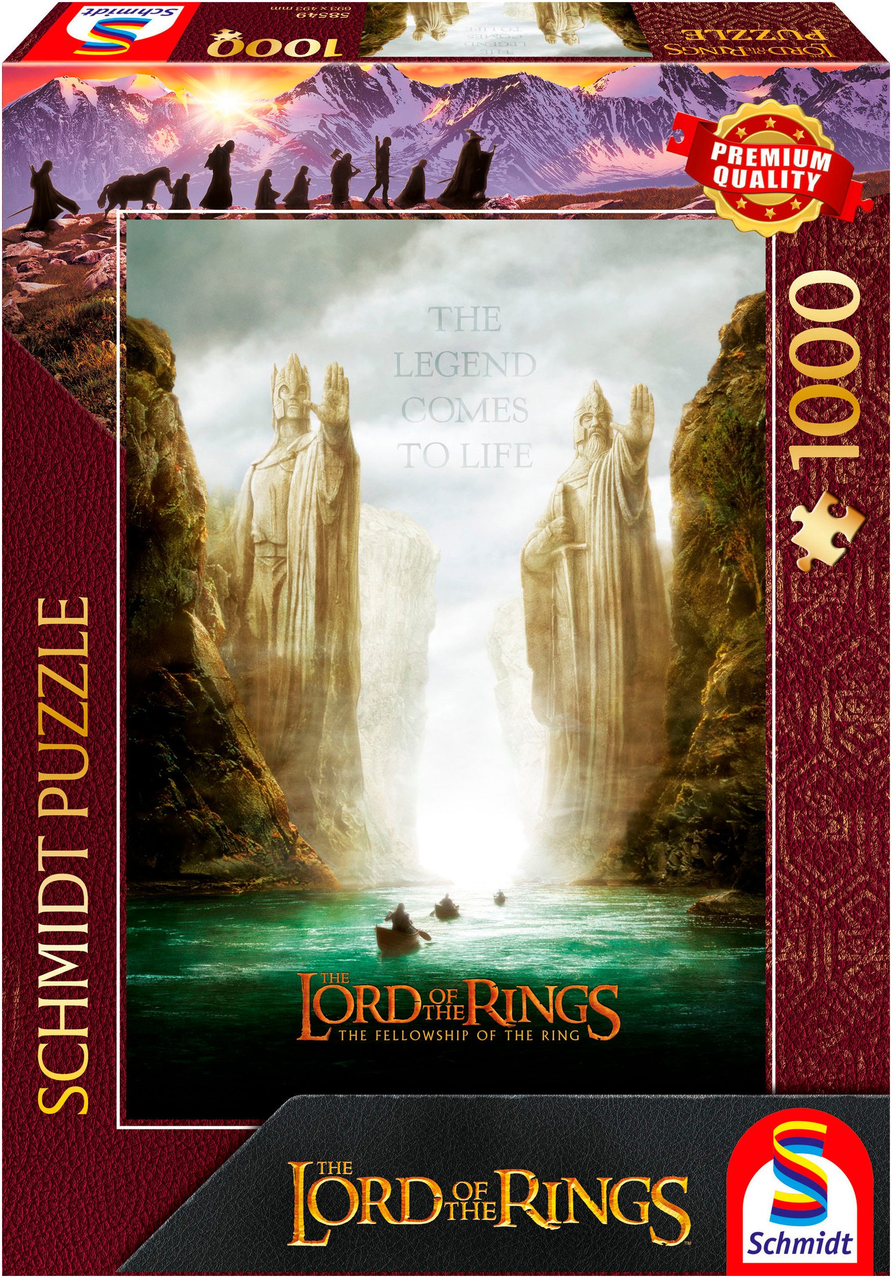 Schmidt Spiele Puzzle Herr der Ringe,