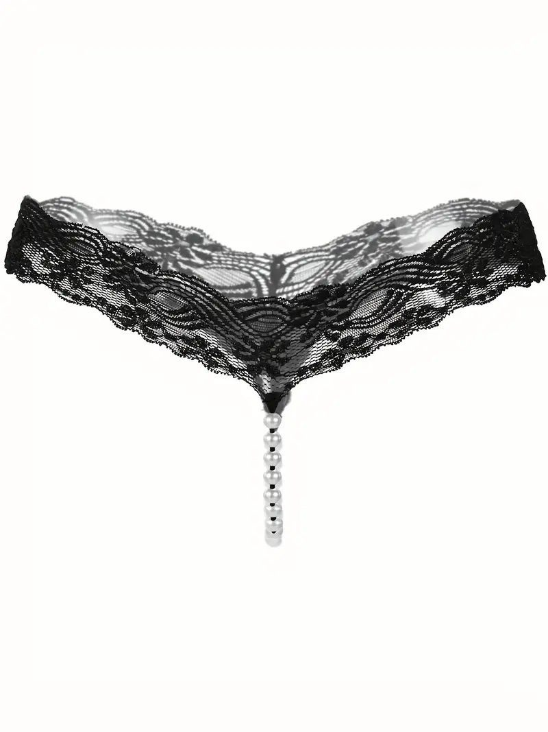 Elegant Love String-Ouvert Tanga Spitze Ouvert-String,