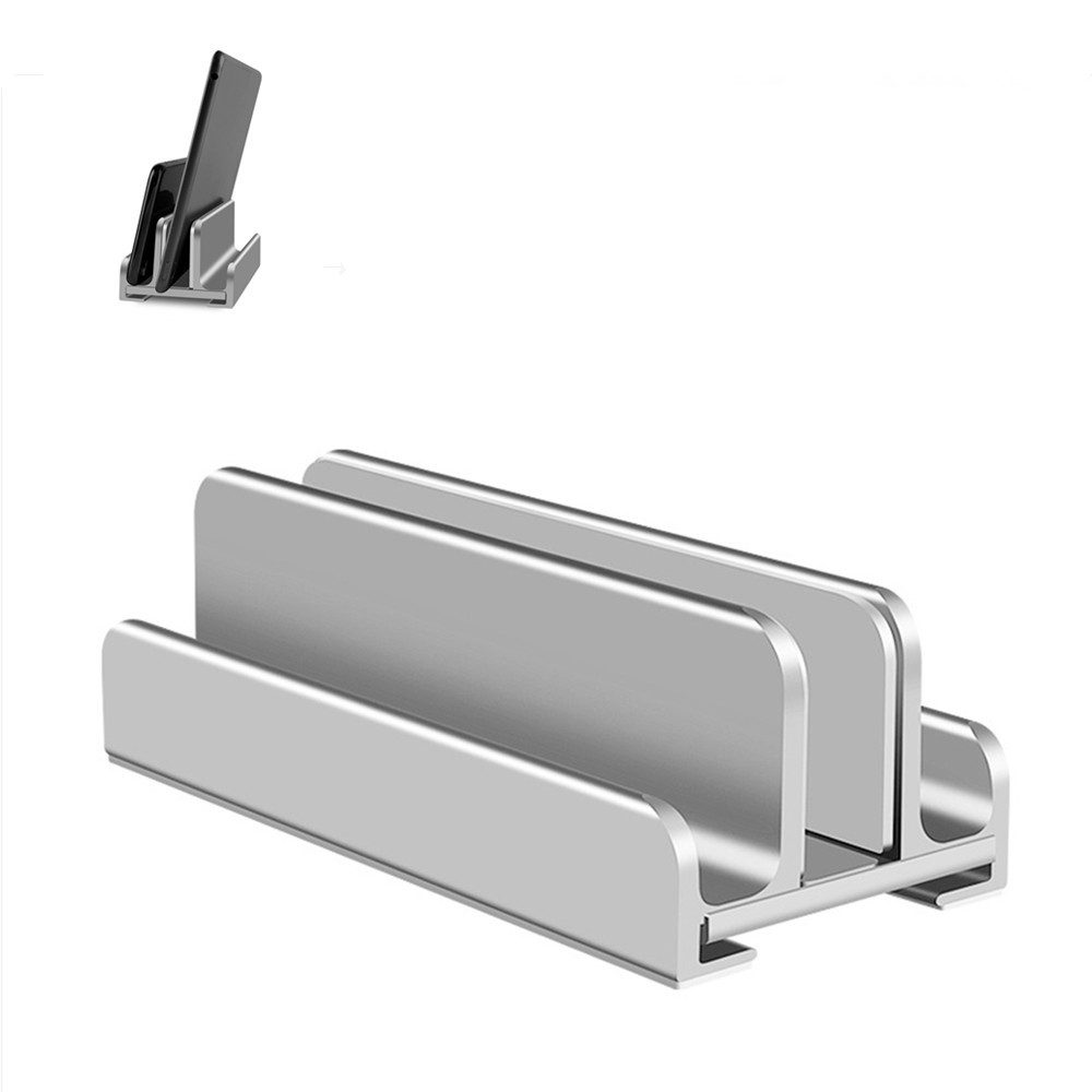 XDeer Laptop-Ständer Vertikaler Laptop Ständer, Aluminium