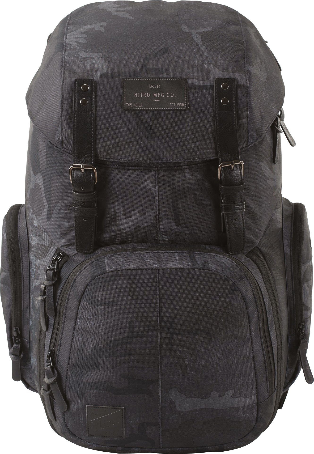 NITRO Laptoprucksack Weekender, Reiserucksack mit Laptopfach,