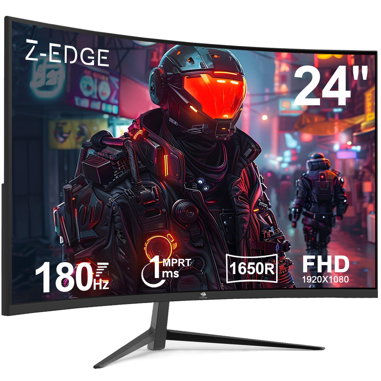 Z-EDGE LED Monitor Curved-Gaming-Monitor (61 cm/24