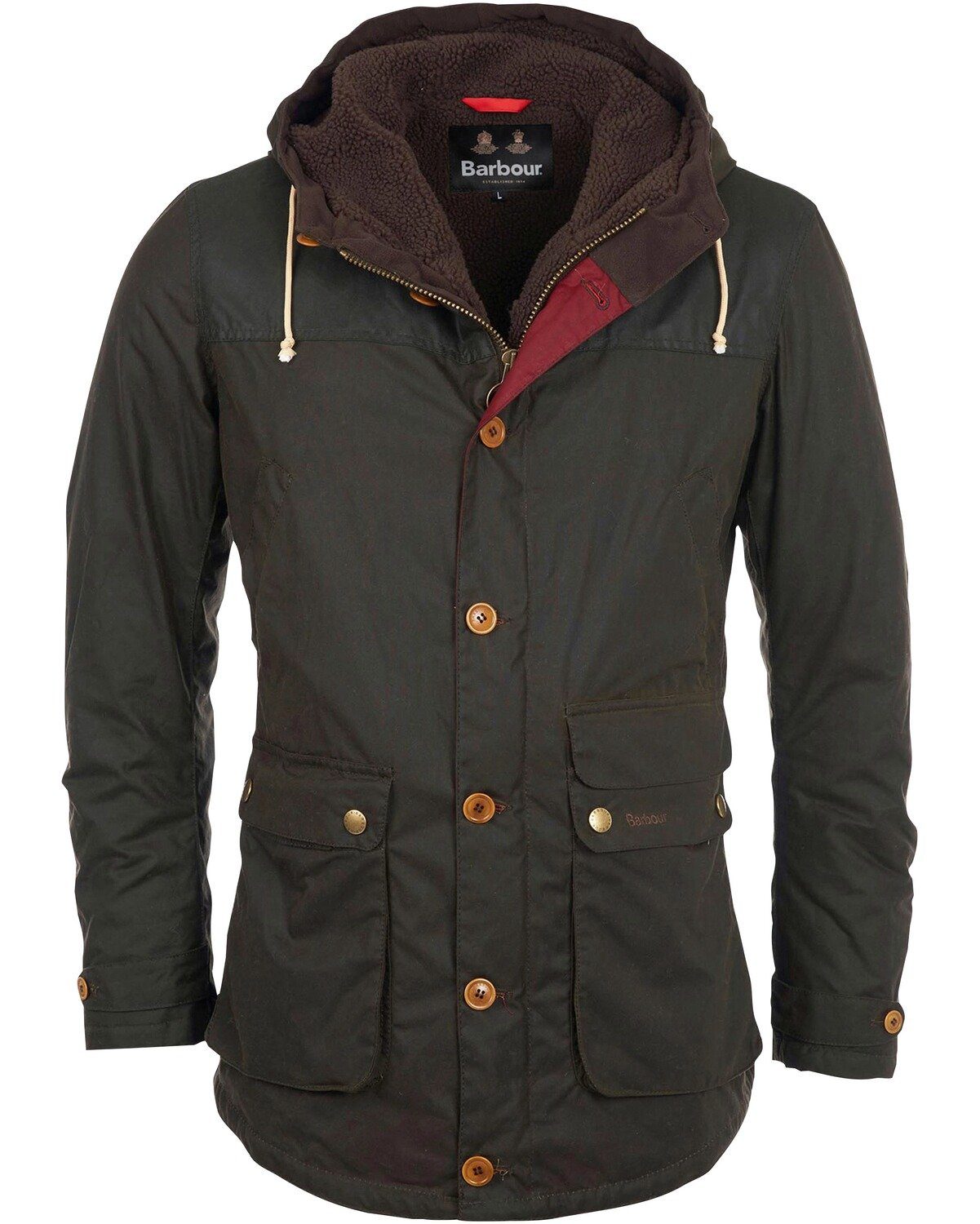 Barbour Parka Wachsparka Game Parka Wax