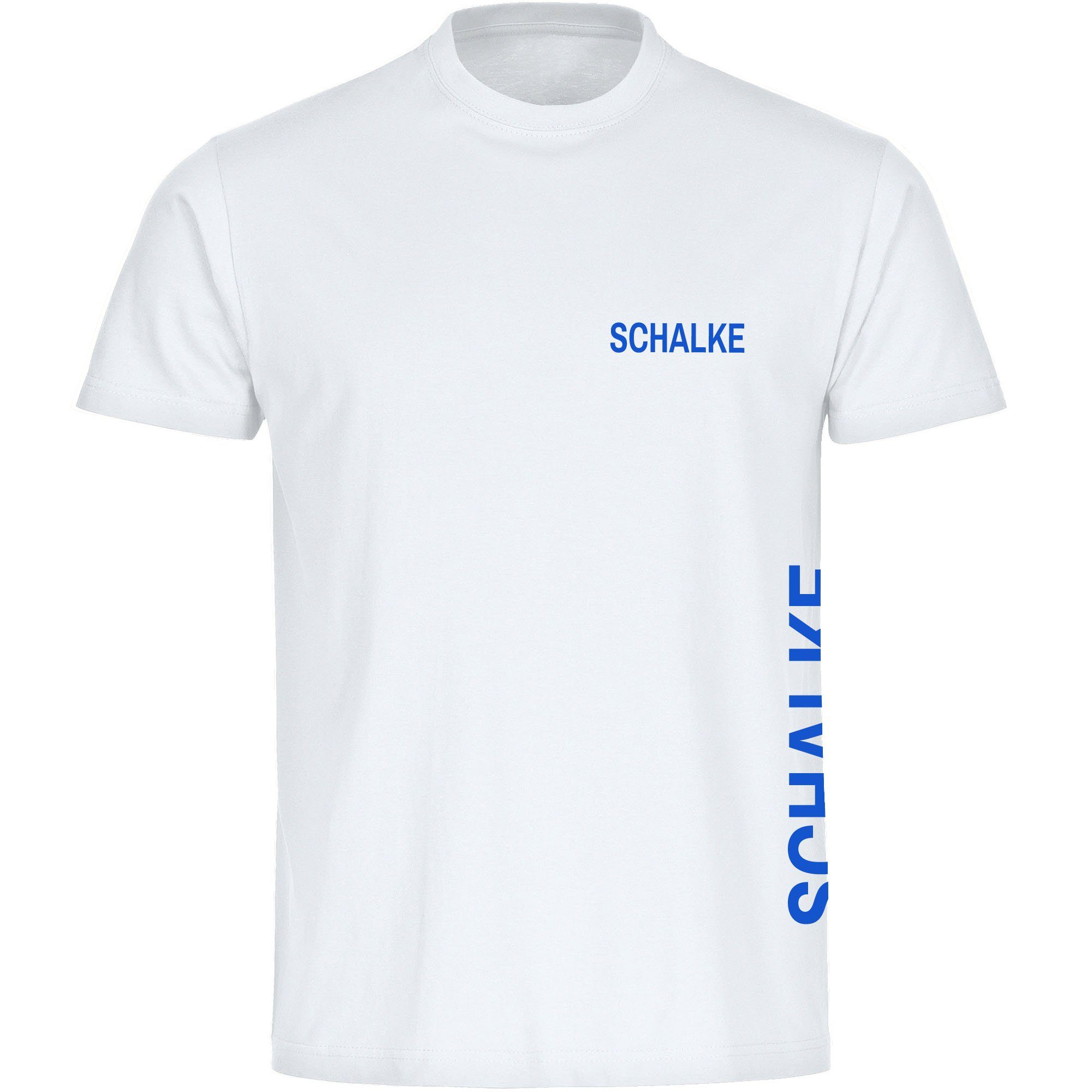 multifanshop T-Shirt Herren Schalke - Brust