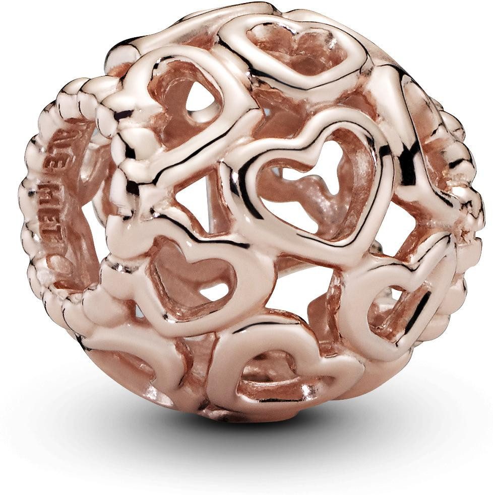 Pandora Kettenanhänger Pandora All Over-Herzen Charm