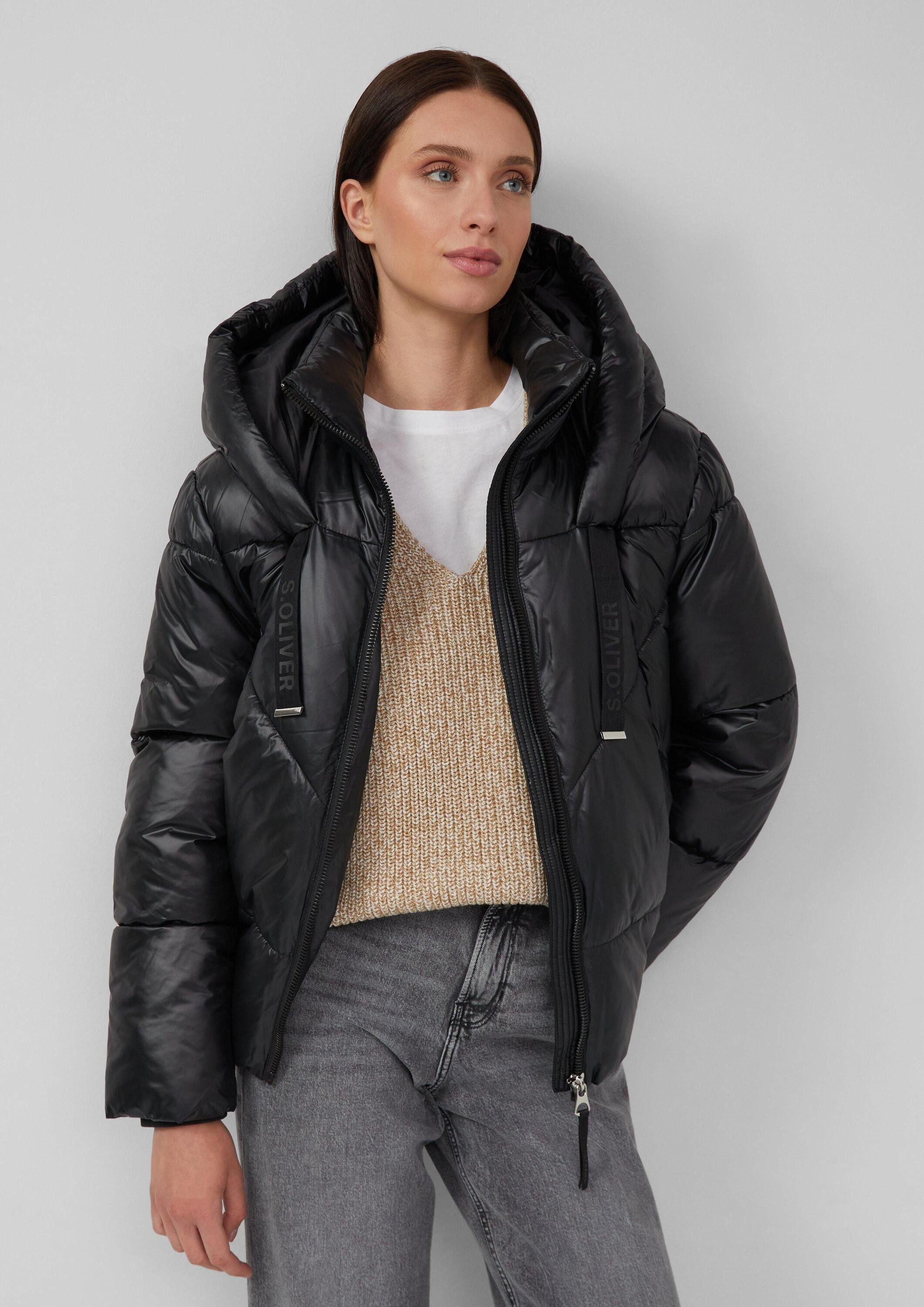 s.Oliver Winterjacke Outdoor-Jacke Gesteppte Puffer-Jacke mit