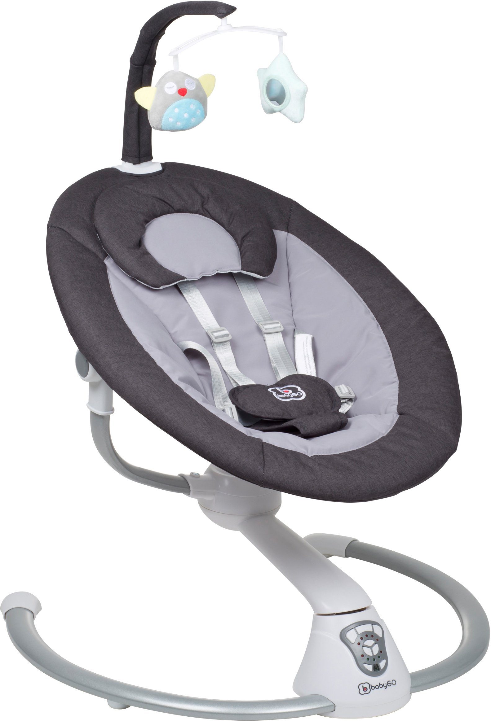 BabyGo Babywippe Homey, mit Schaukelbewegungen und