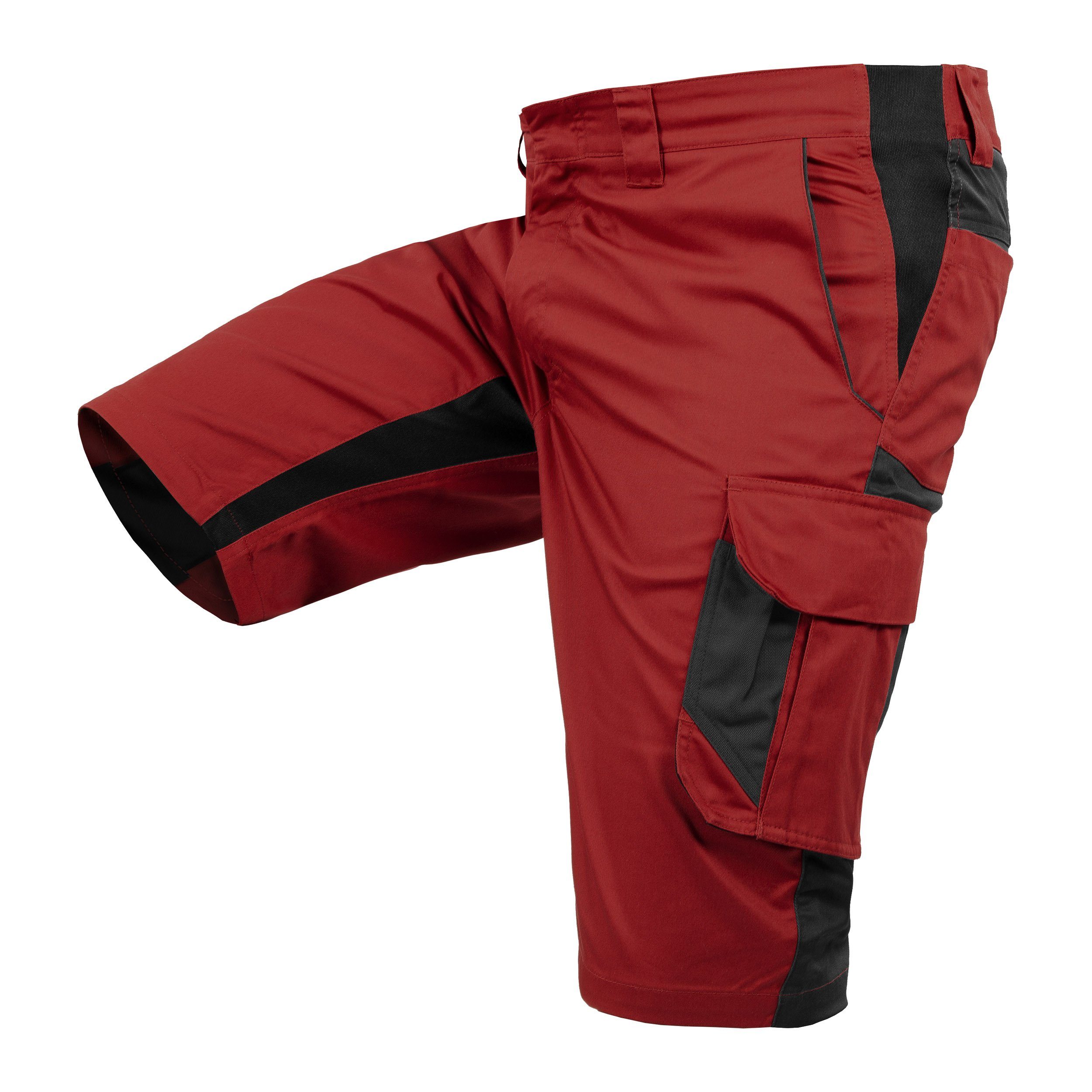 Qualitex Workwear Arbeitsshorts kurze Herren-Arbeitshose, slim-fit