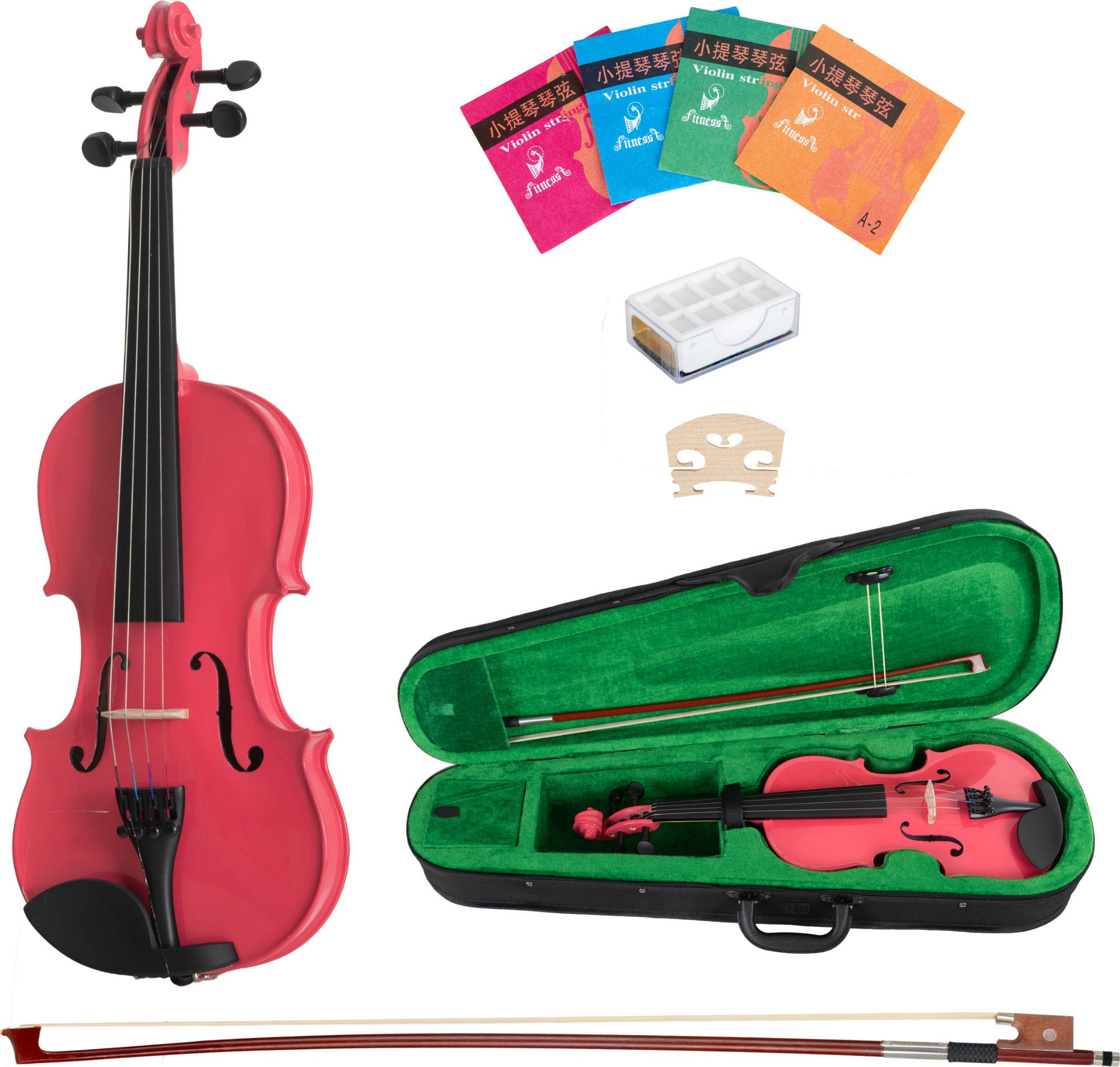 Classic Cantabile Violine VP-100PK 1/2 Violinenset