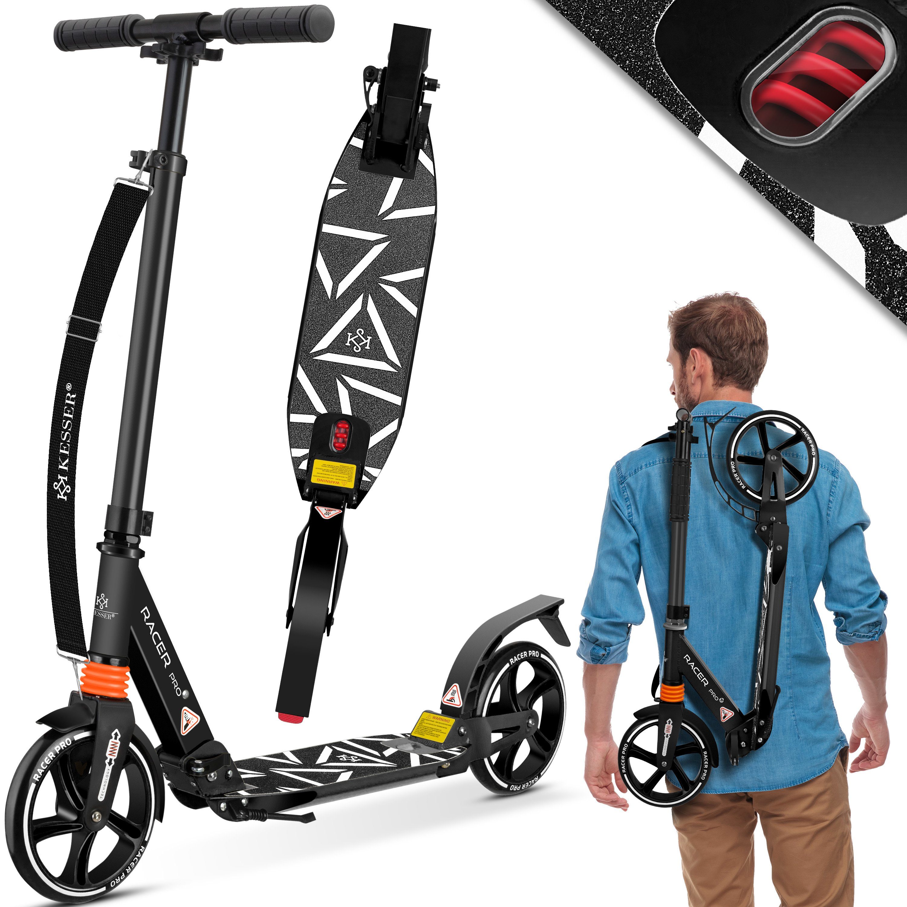 KESSER Scooter, Cityroller Scooter 205mm Räder