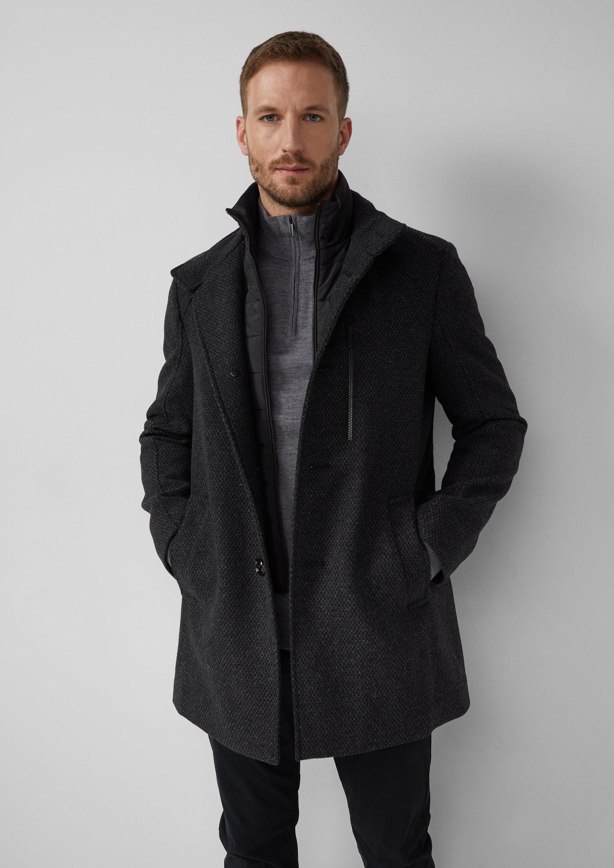 s.Oliver Funktionsmantel Outdoor-Mantel Klassischer Mantel mit