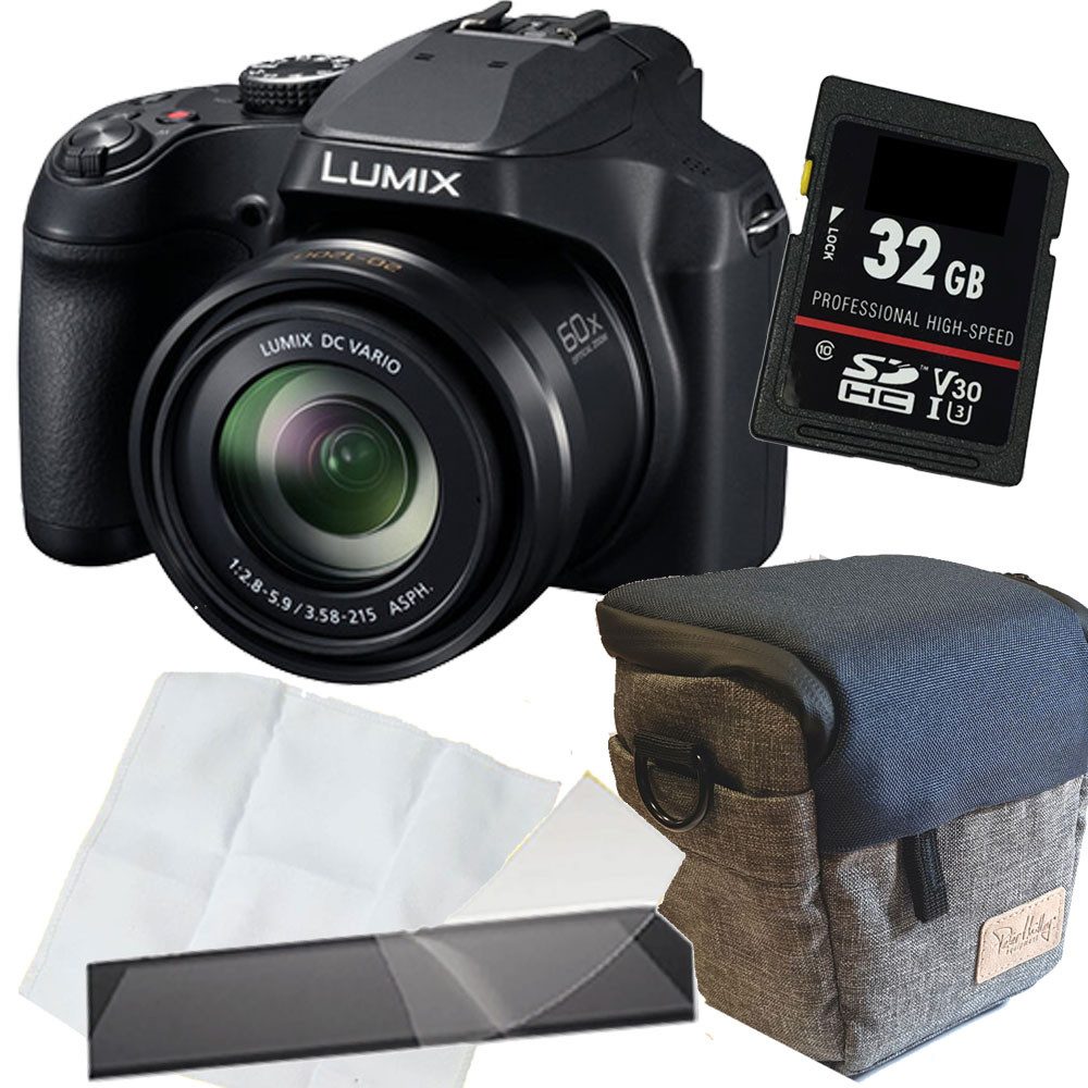 Panasonic DC-FZ82D schwarz Digitalkamera Set Angebot