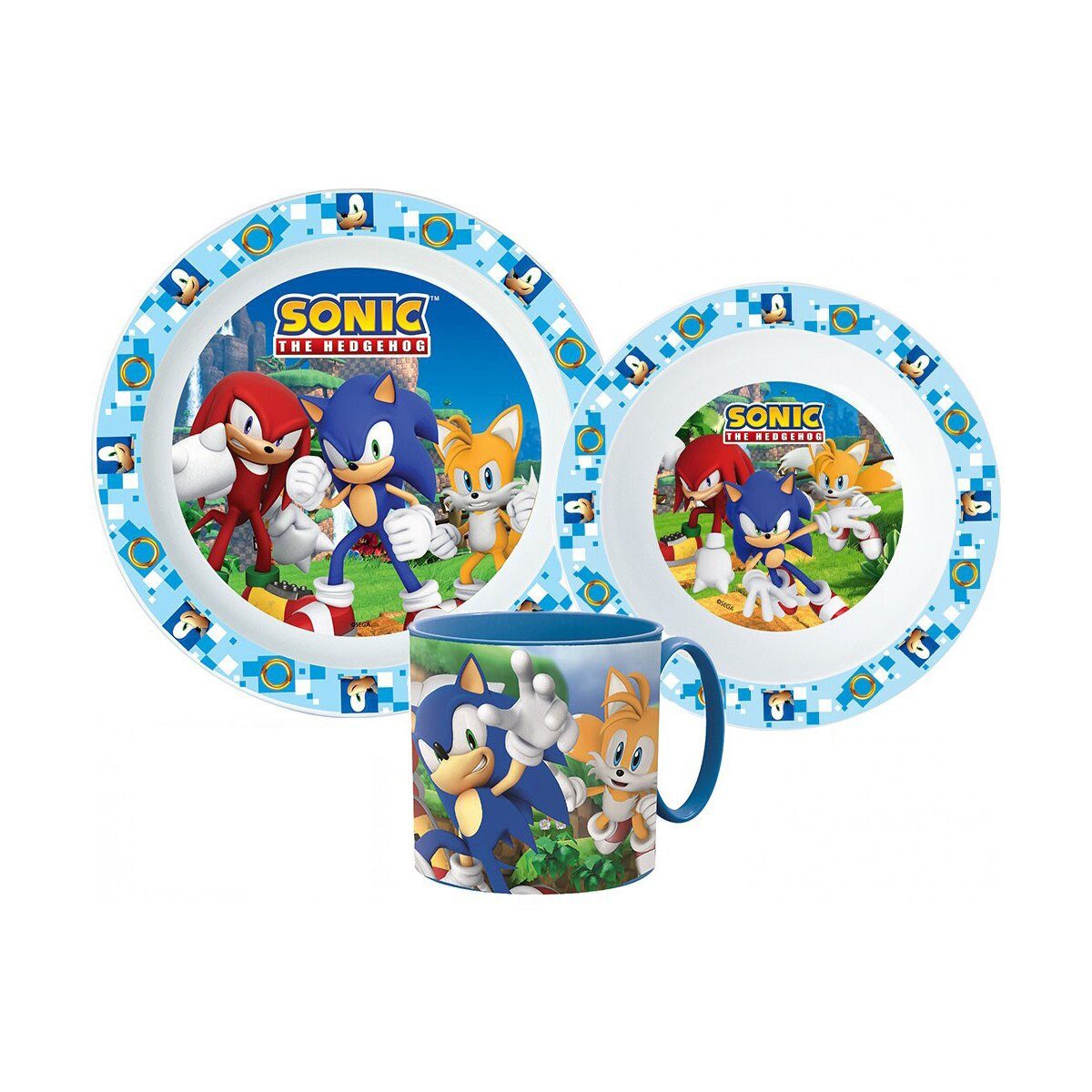 Sonic Kindergeschirr-Set Sonic the Hedgehog Geschirrset