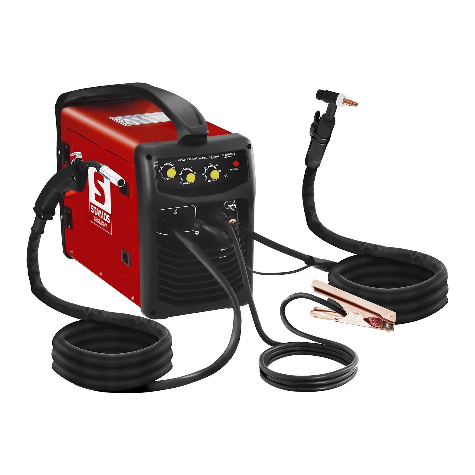 Stamos Welding Group Elektroschweißgerät Schweißgerät Kombi