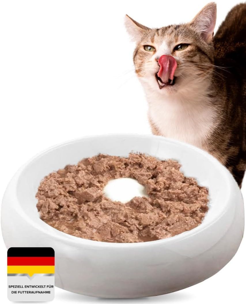 Lucky-Kitty Futternapf Napf für Katzen aus